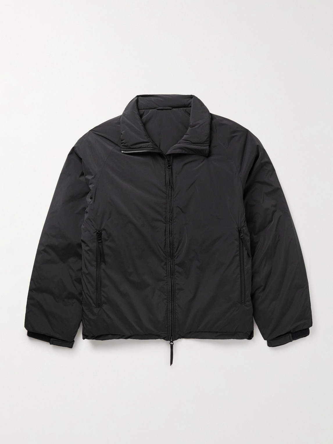 Kaptain Sunshine Padded Shell Bomber Jacket In Black