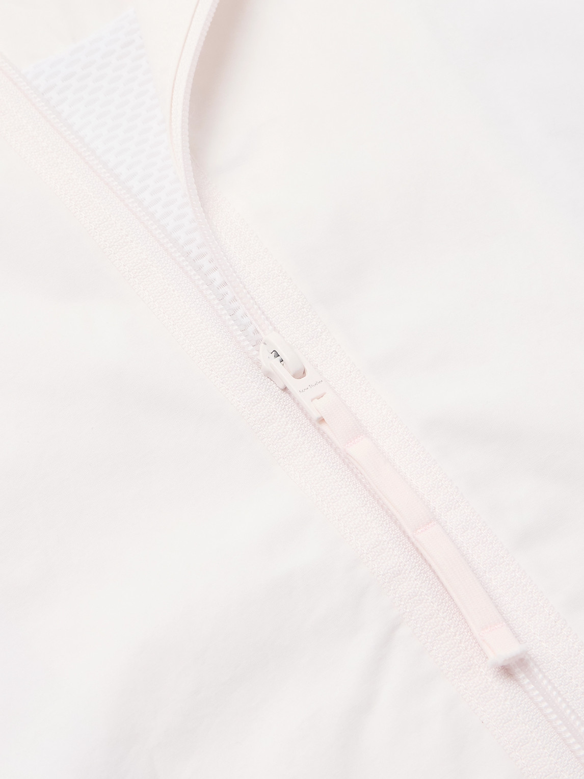 Acne Studios Olandios Logo-embroidered Cotton And Nylon-blend Bomber Jacket In White