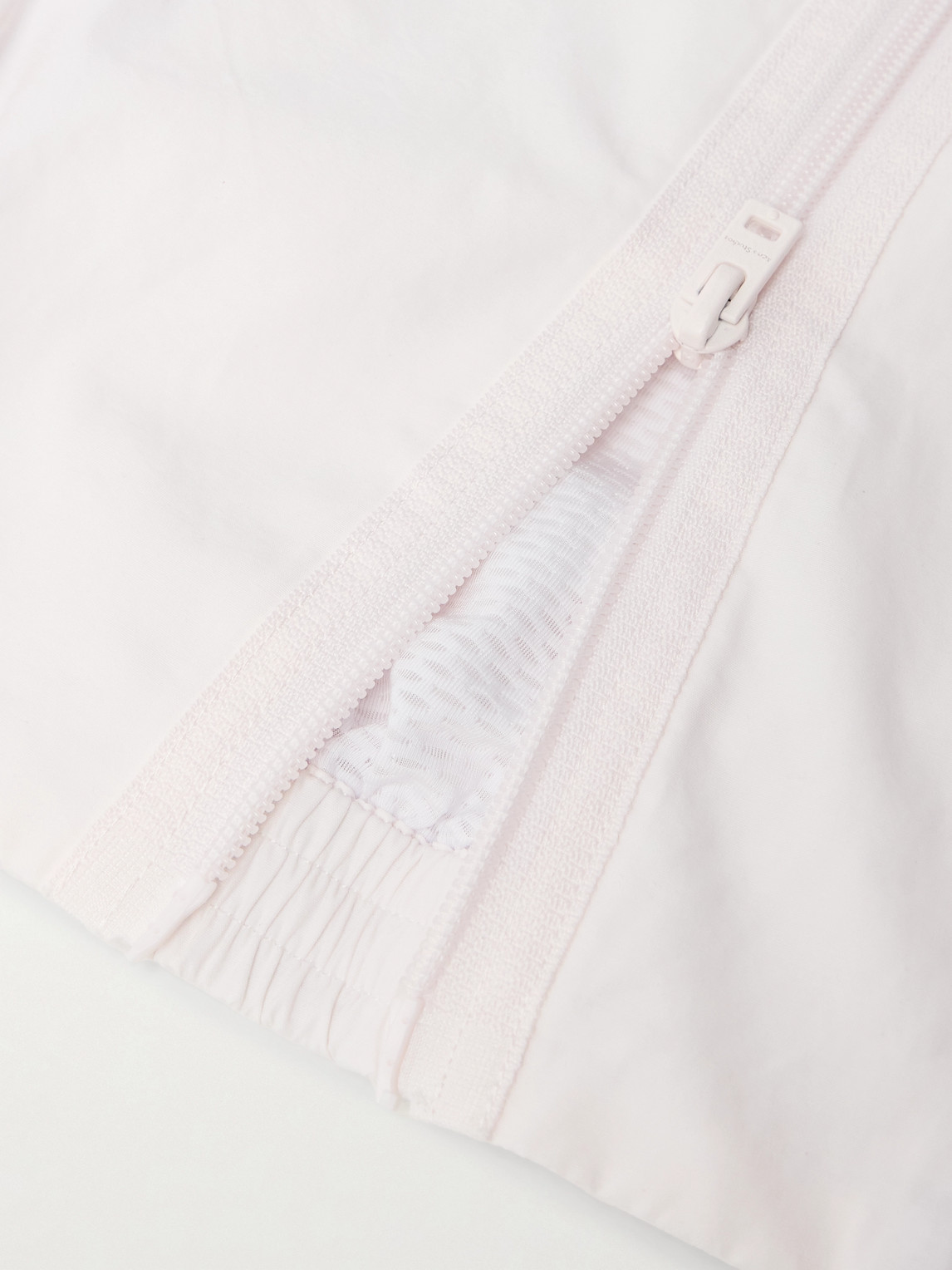 Acne Studios Olandios Logo-embroidered Cotton And Nylon-blend Bomber Jacket In White