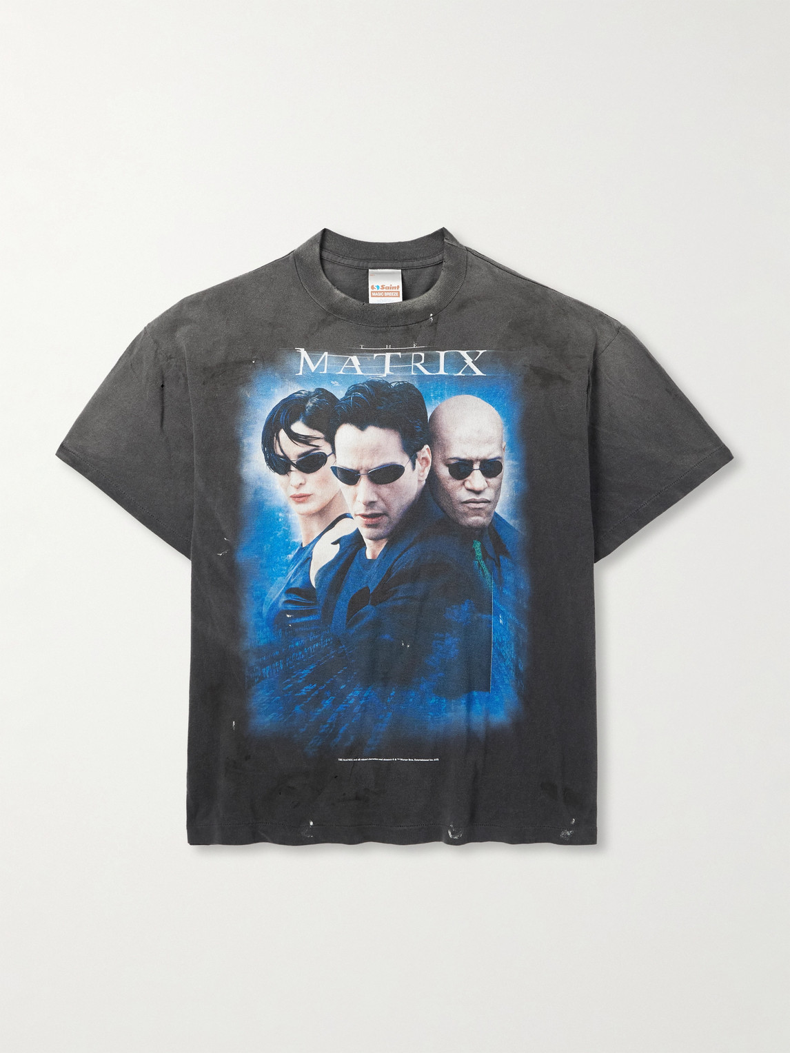 SAINT Mxxxxxx The Matrix Printed Cotton-Jersey T-hirt - Men