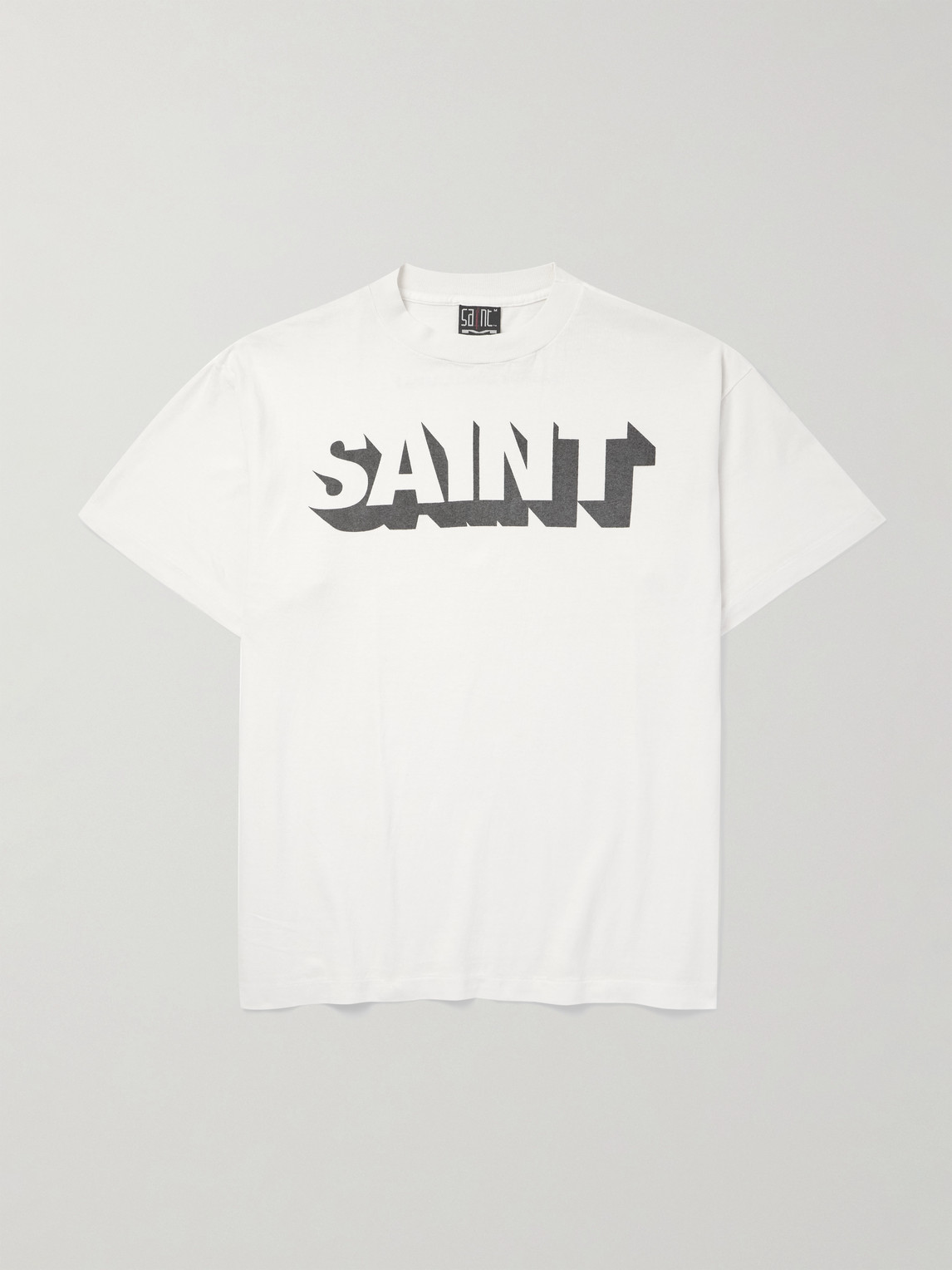 SAINT Mxxxxxx Alpha Logo-Print Cotton-Jersey T-hirt - Men