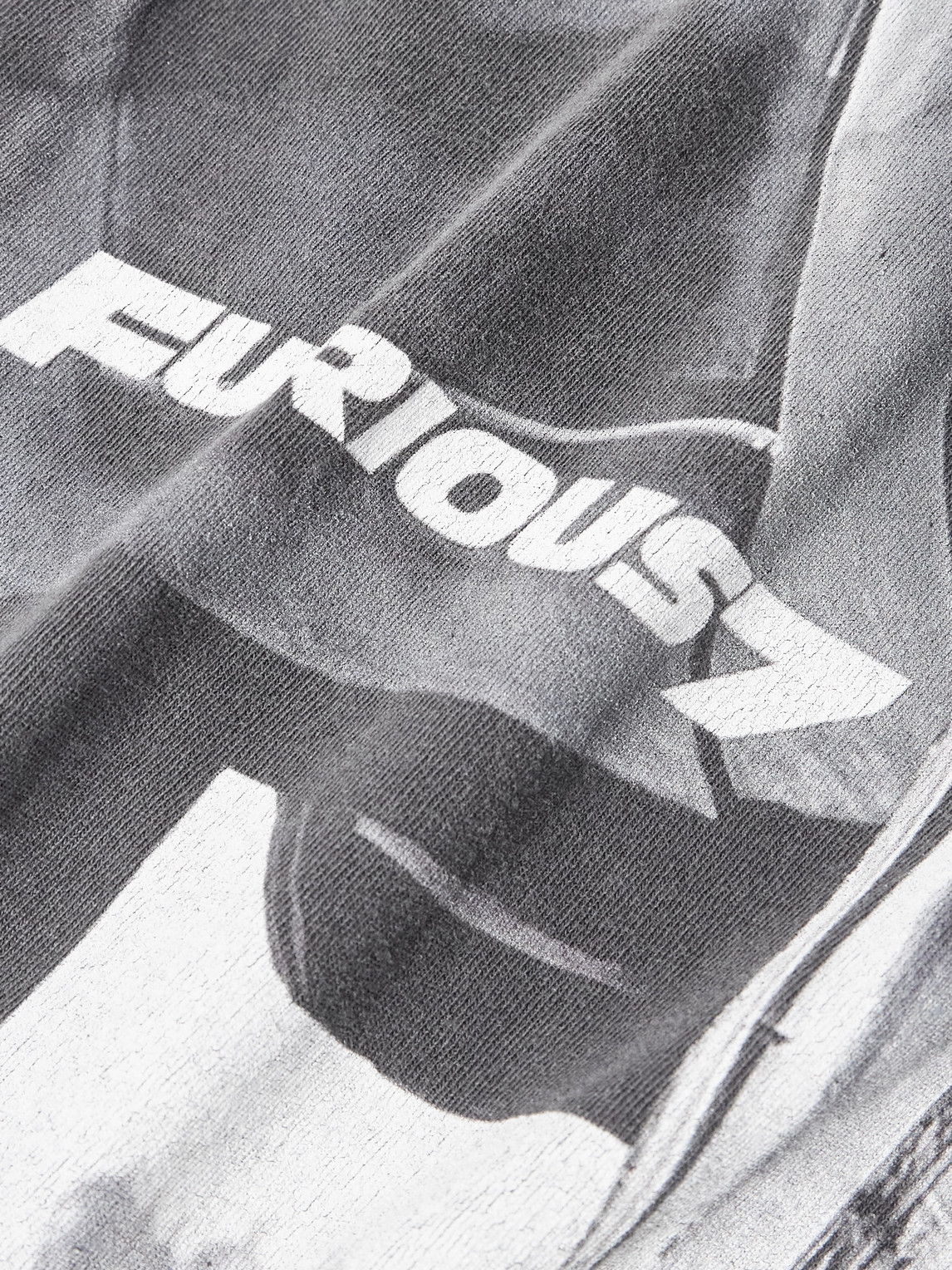 Saint Mxxxxxx Furious 7 Short Sleeve Tee In Animal Print