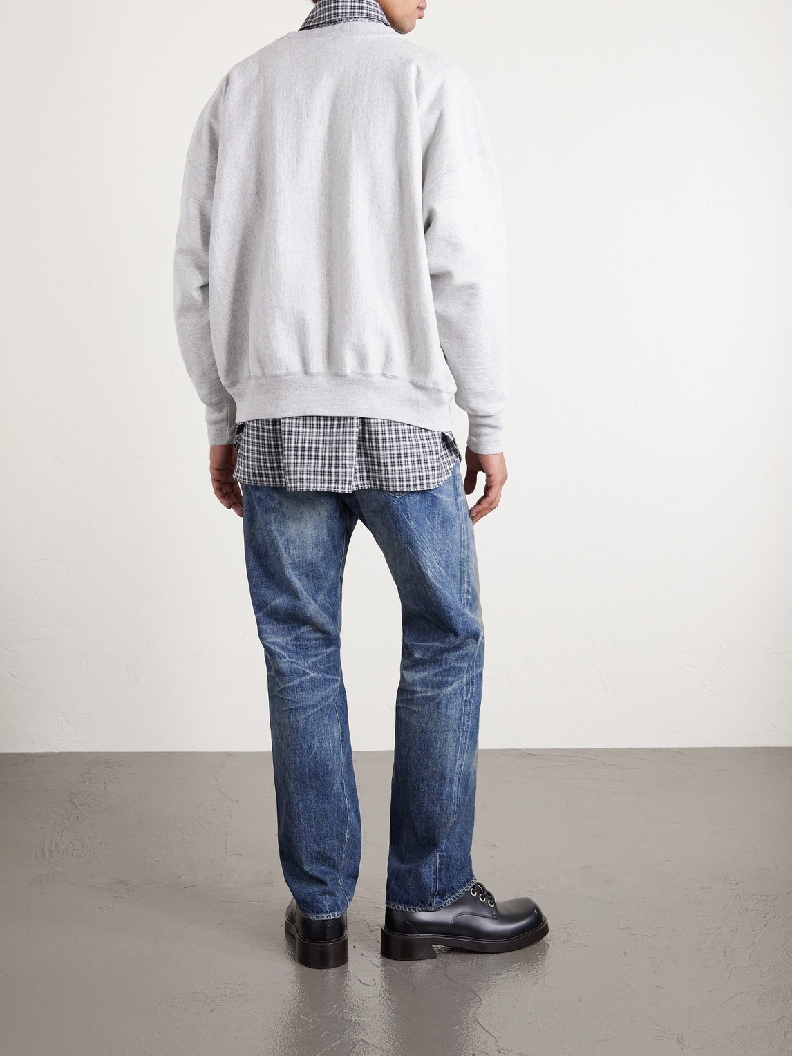  Saint Mxxxxxx - Printed Cotton-blend Jersey Sweatshirt - Men - Gray - S 