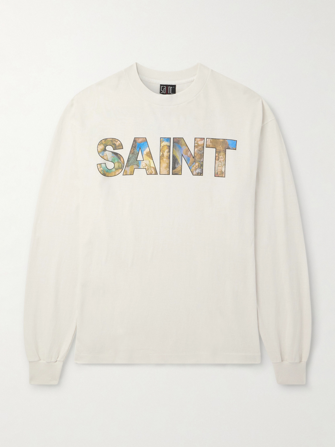 SAINT Mxxxxxx Logo-Print Cotton-Jersey T-hirt - Men