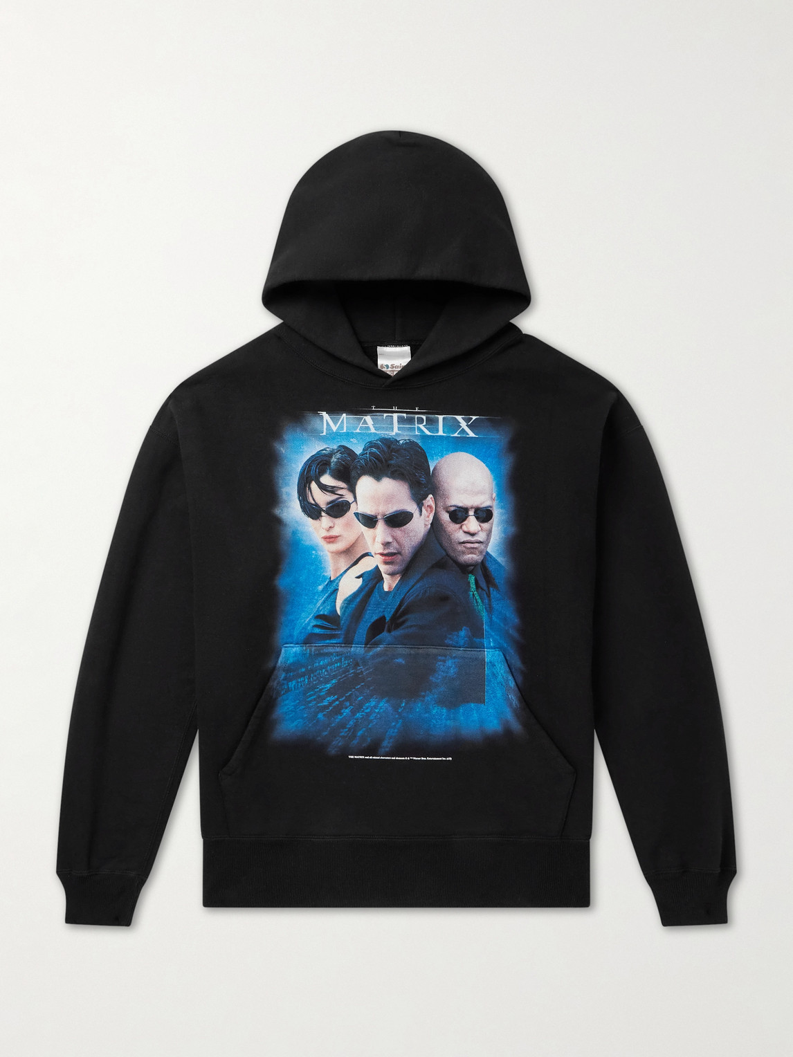 SAINT Mxxxxxx The Matrix Cotton-Jersey Hoodie - Men