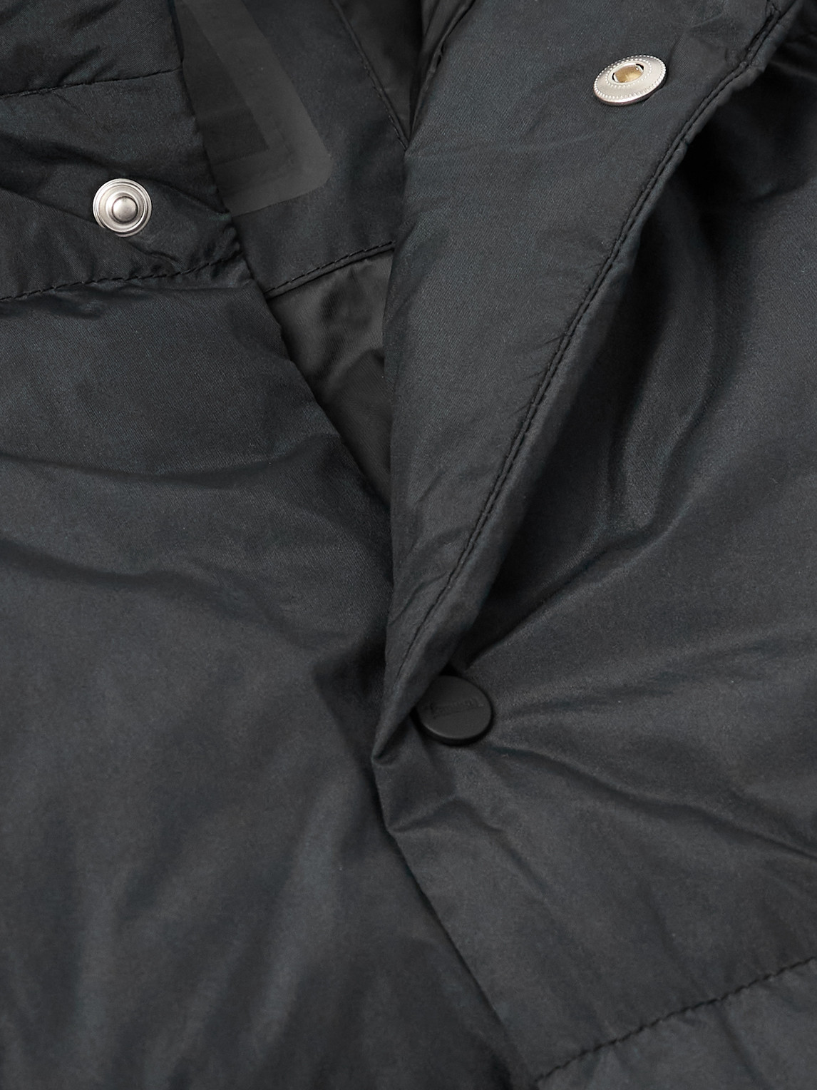 Laminar Quilted Shell Down Jacket In Black