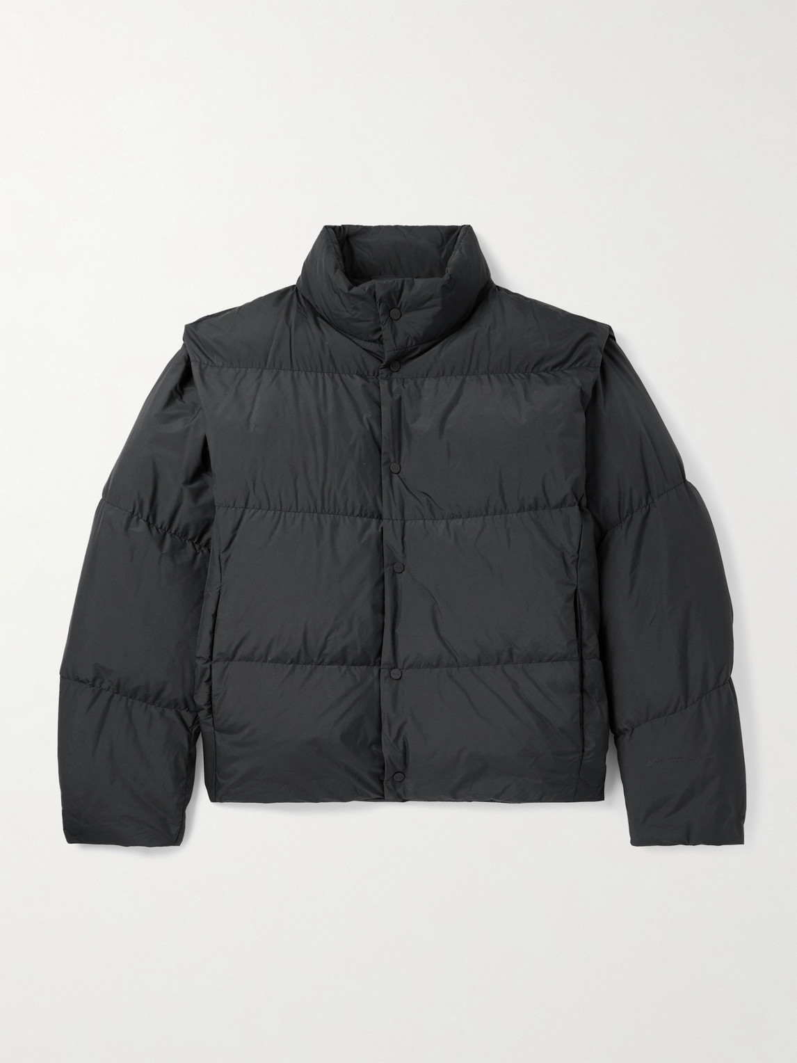 Laminar Quilted Shell Down Jacket In Black