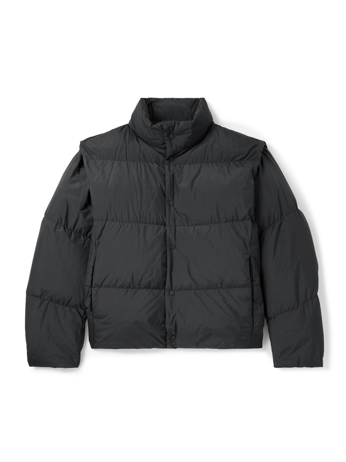 Laminar Quilted Shell Down Jacket In Black
