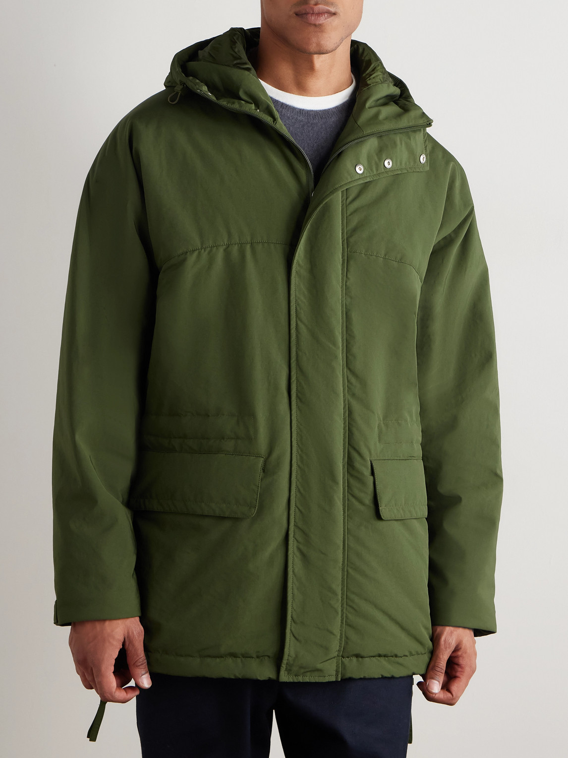 Laminar Padded Shell Hooded Parka In Multi