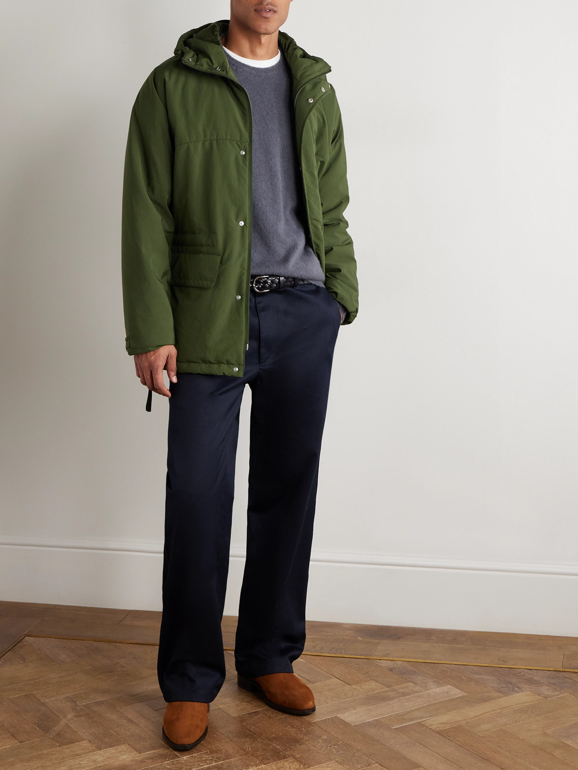 Laminar Padded Shell Hooded Parka In Multi