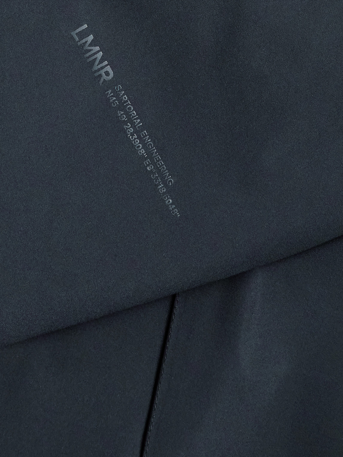 Laminar Padded Shell Car Coat In Black