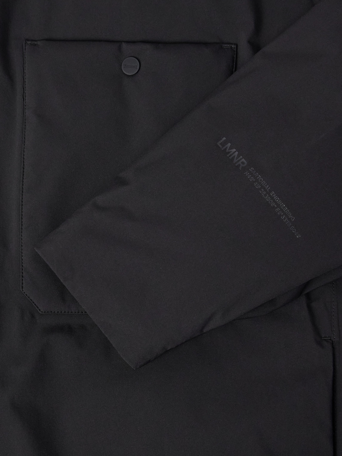 Laminar Padded Shell Jacket In Black