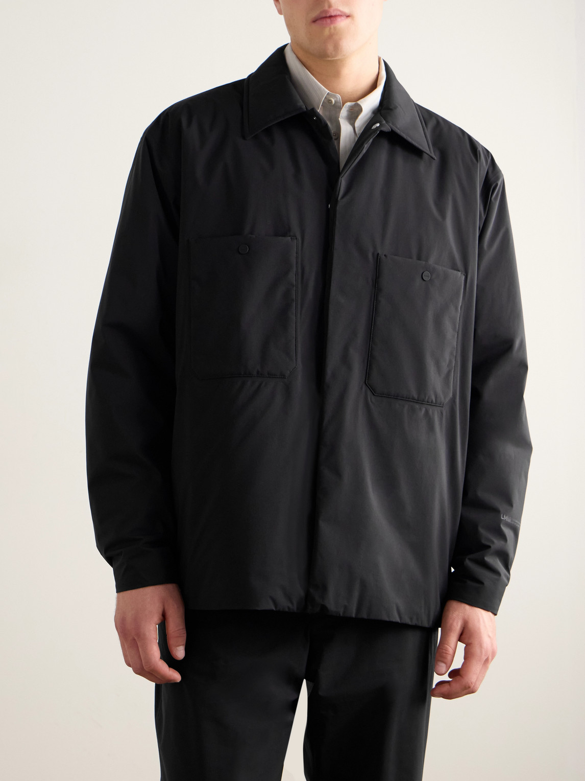 Laminar Padded Shell Jacket In Black