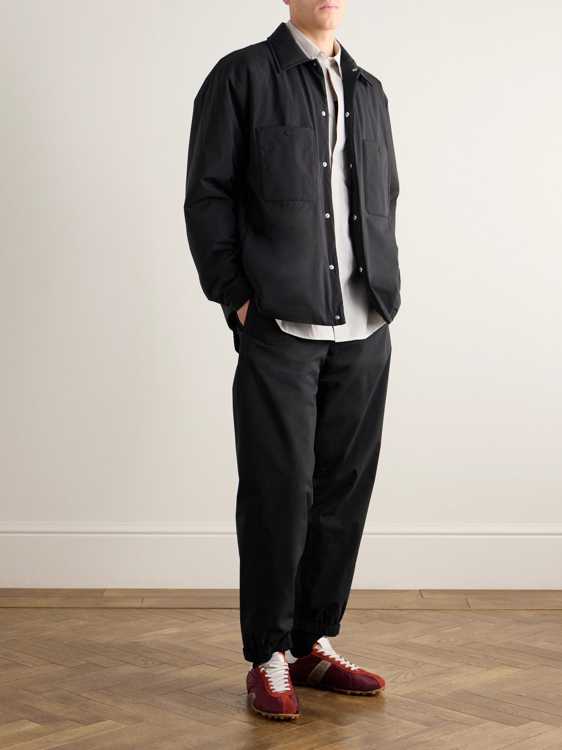 Laminar Padded Shell Jacket In Black