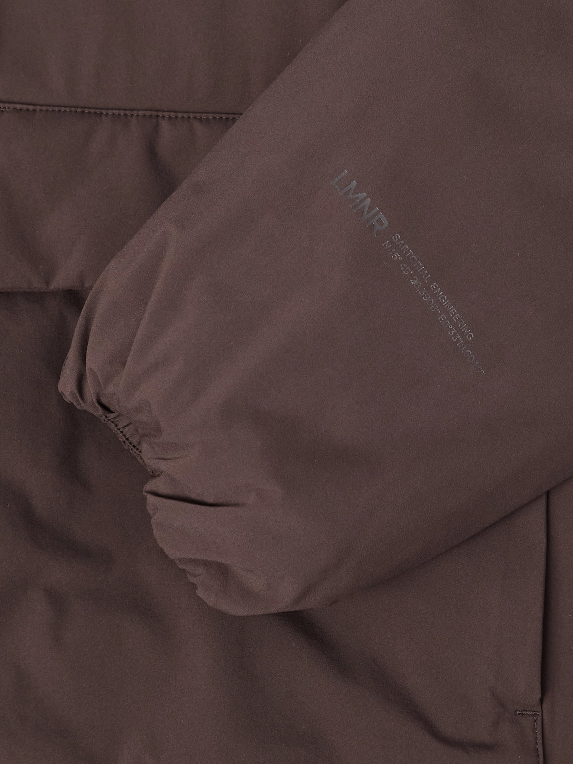 Laminar Hooded Down Jacket In Brown