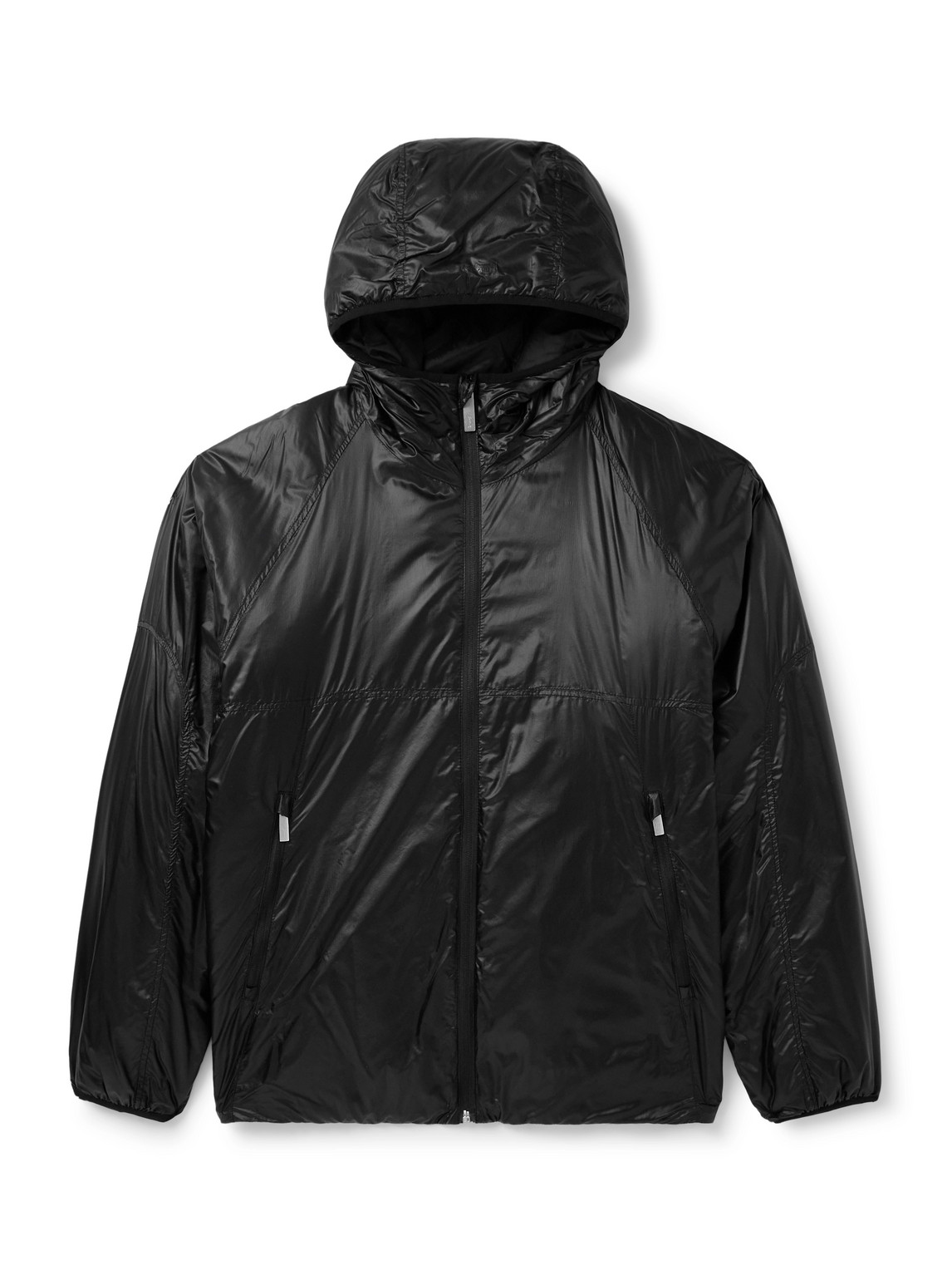 Laminar Hooded Jacket In Black