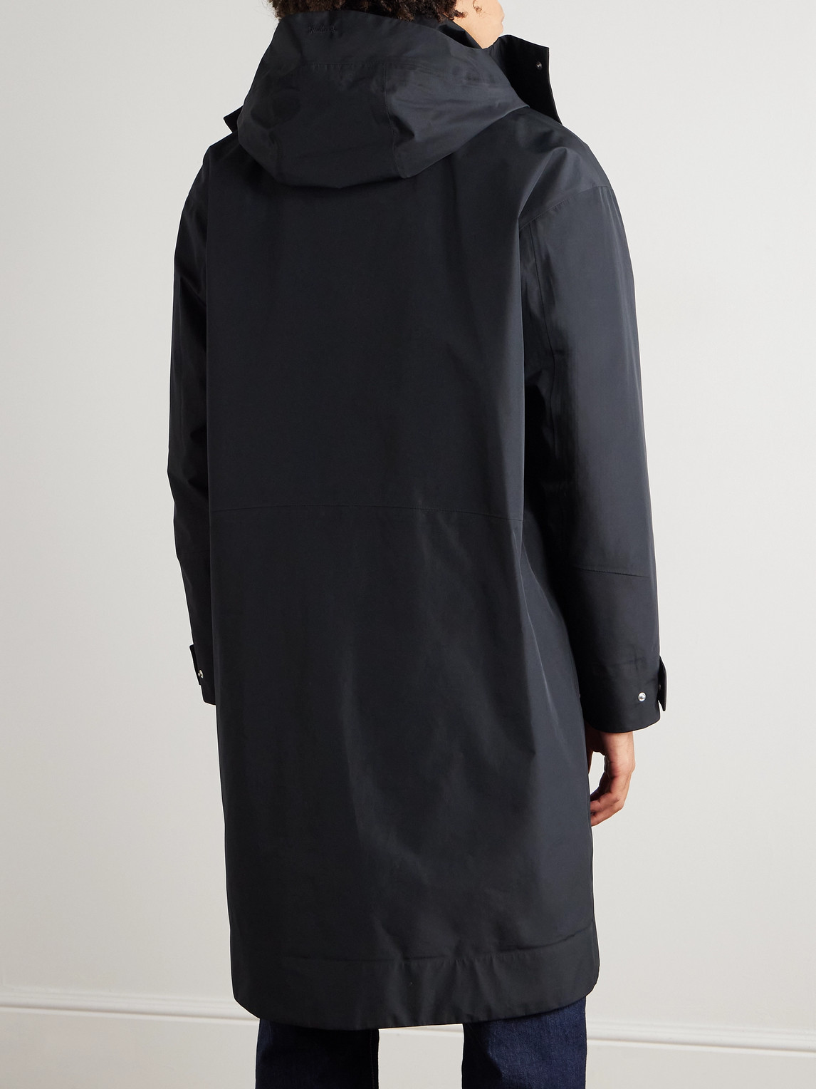 Laminar Padded 3l Shell Parka In Black