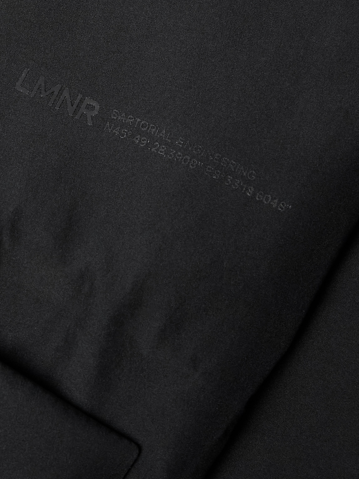 Laminar Padded 3l Shell Parka In Black