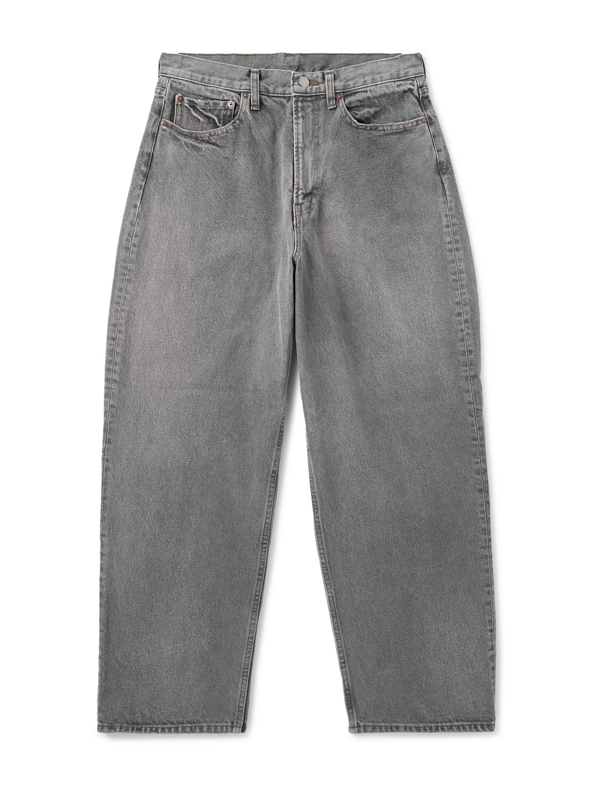 A.presse Tapered Jeans In Gray