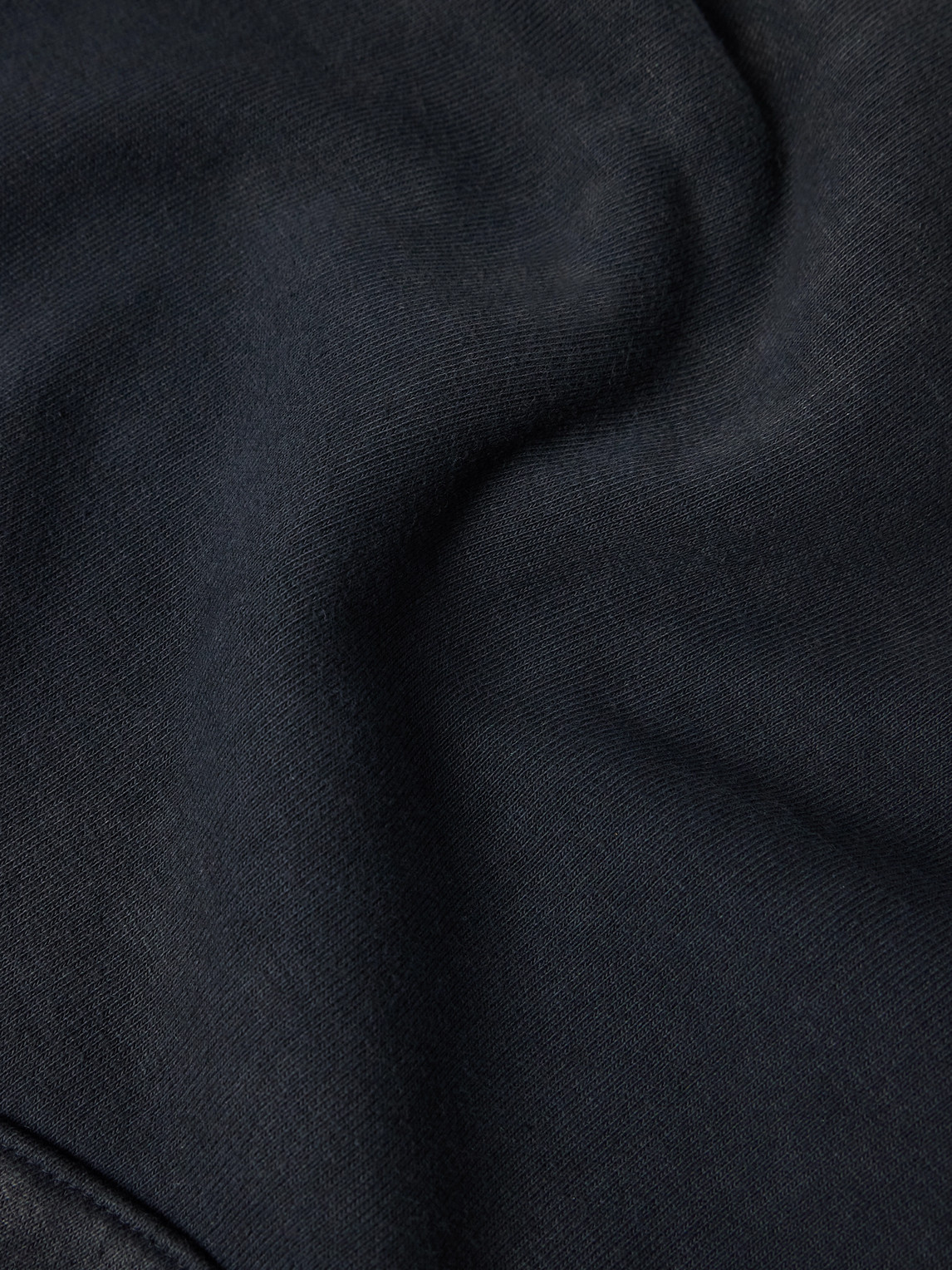 A.presse A. Presse Vintage Cotton Jersey Hoodie In Blue