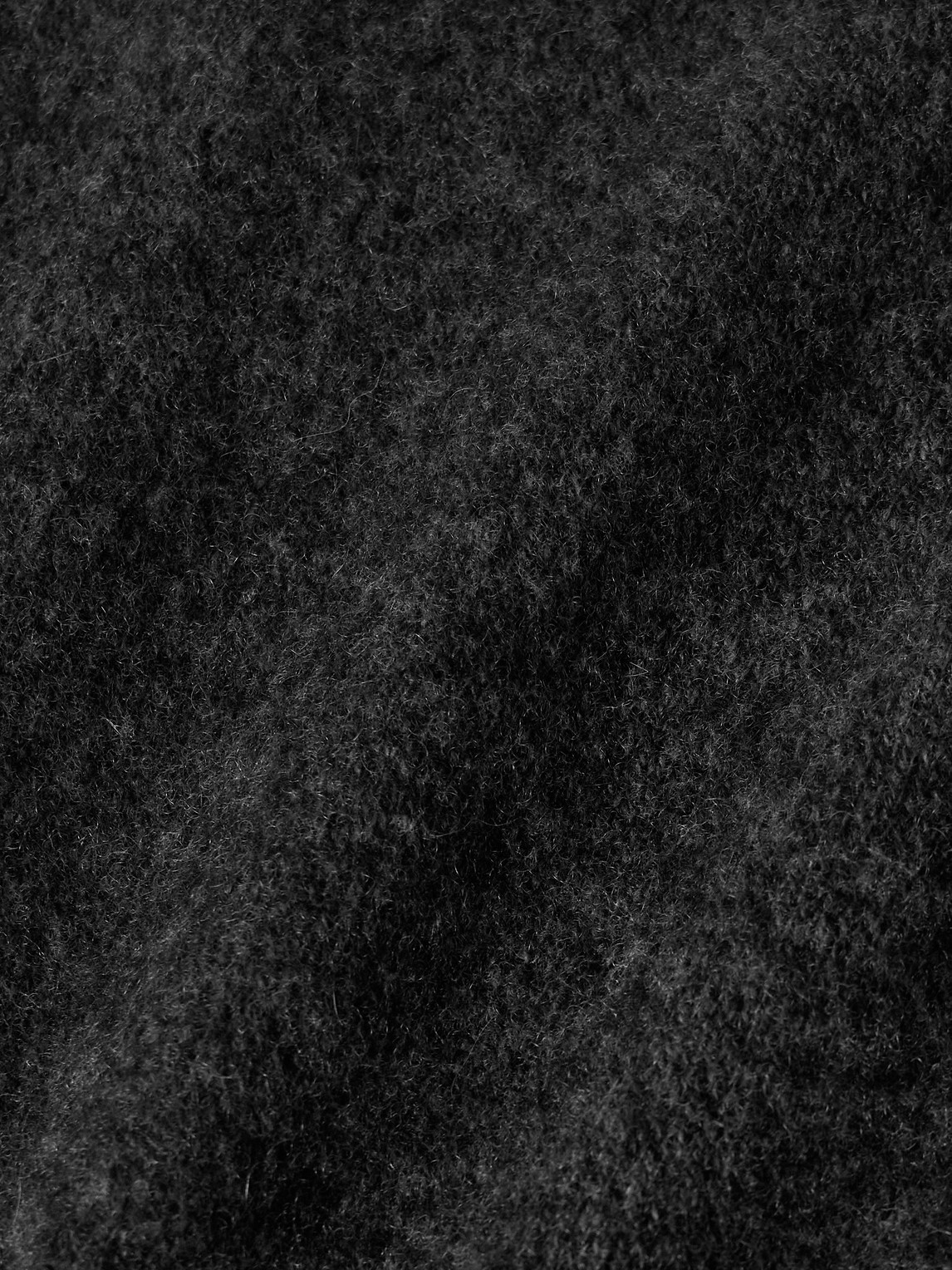 A.presse Brushed-cashmere Sweater In Gray