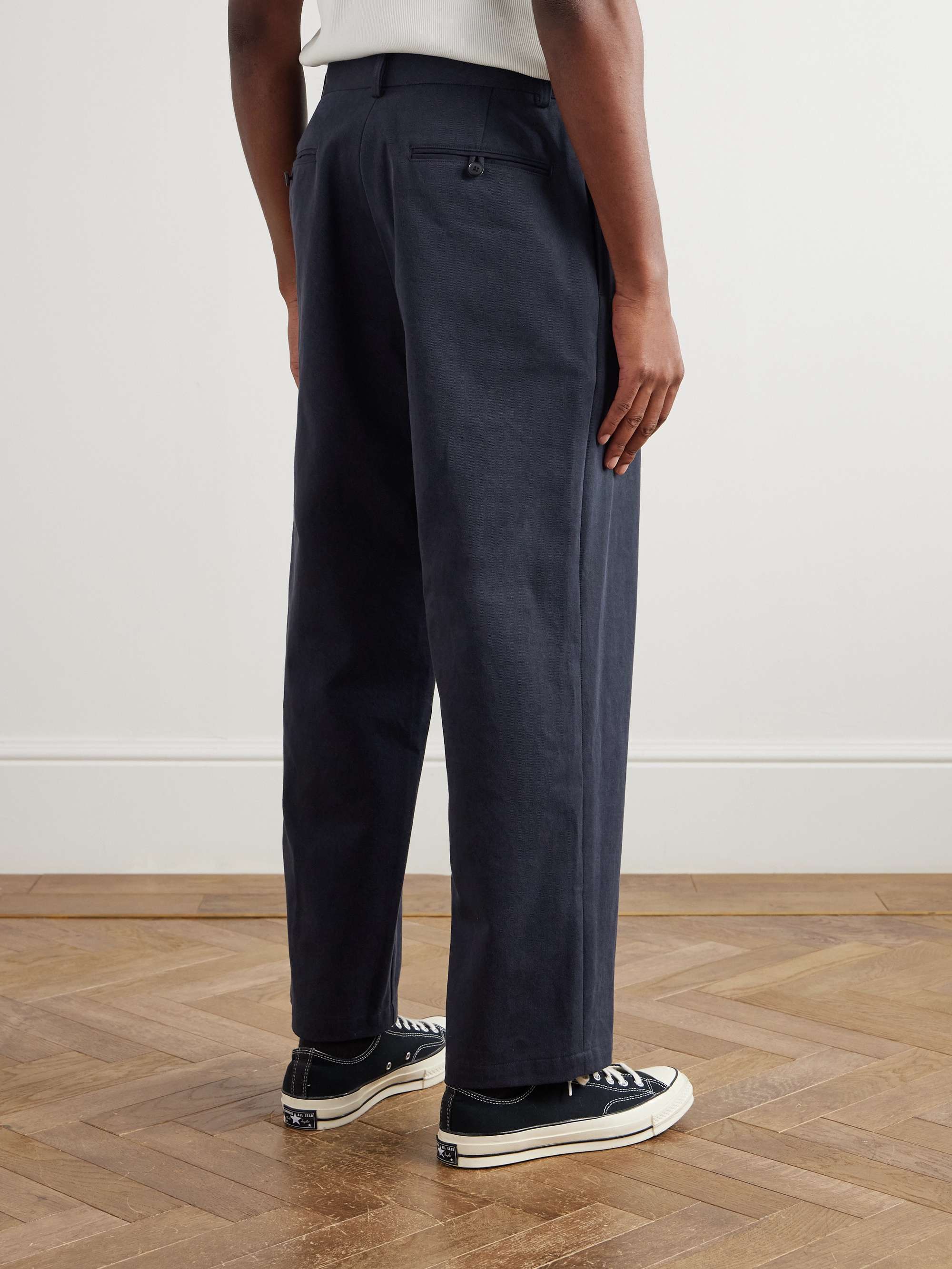 A.PRESSE Work Chino Trousers 3 NAVY チノパン A.PRESSE 23AW Work Chino Trousers