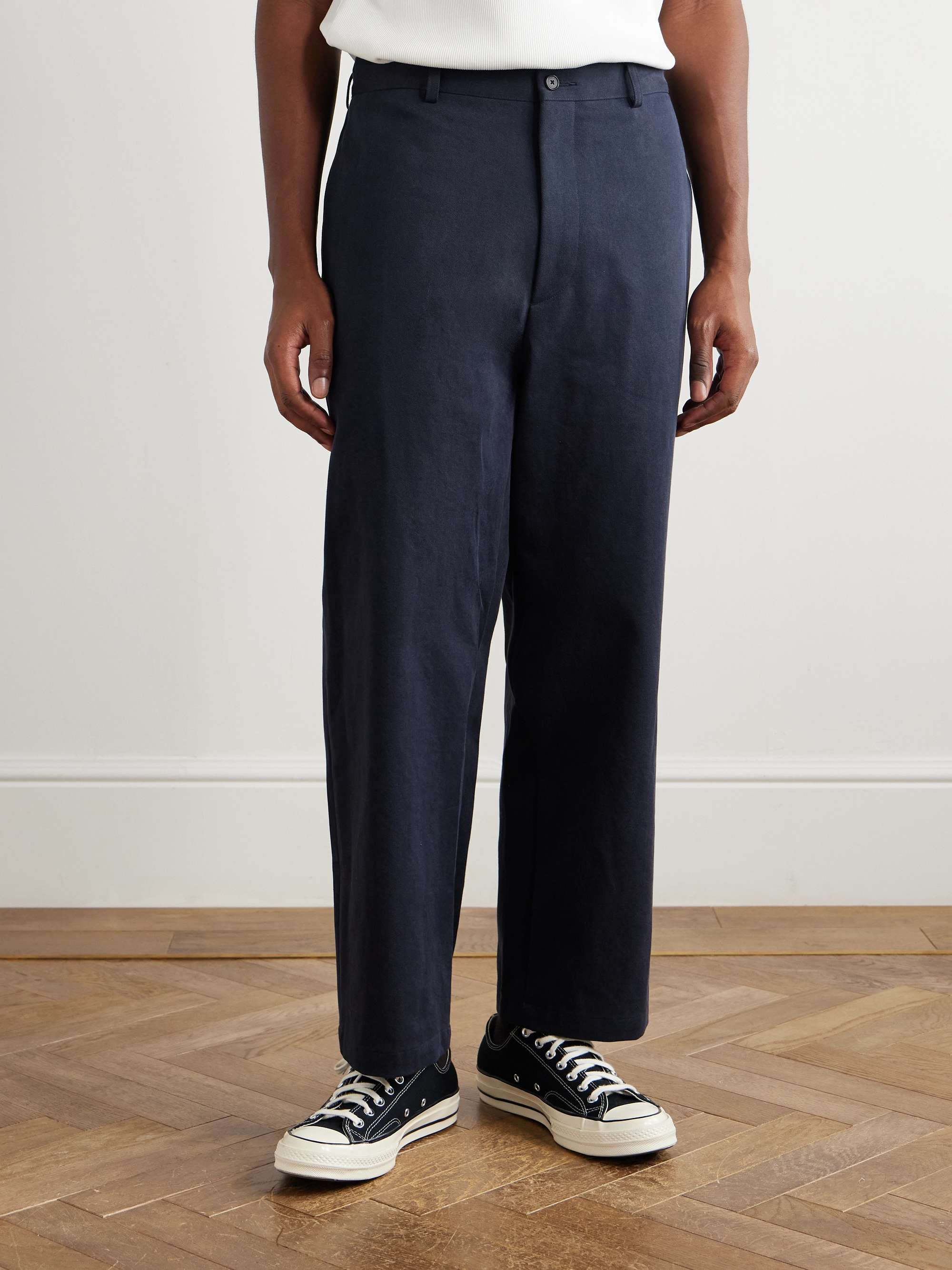 A.PRESSE Type.3 Tapered Cotton-Twill Chinos for Men | MR PORTER