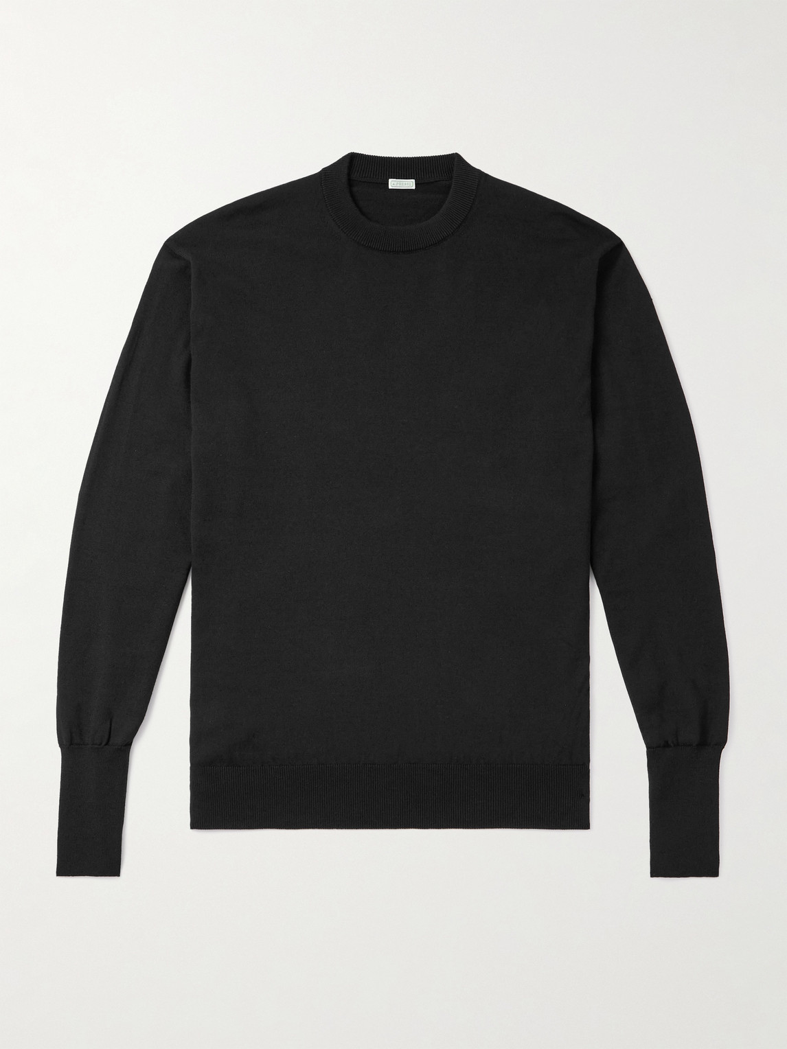 A.presse Wool Jumper In Black