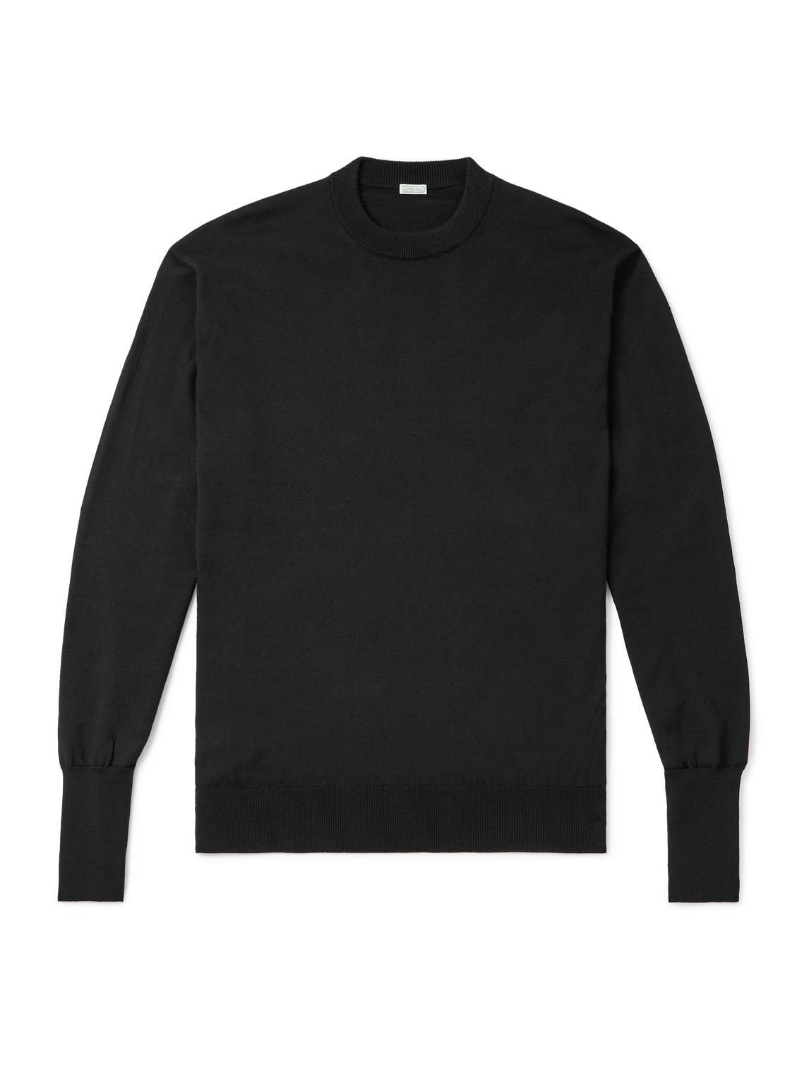 A.presse Wool Sweater In Black