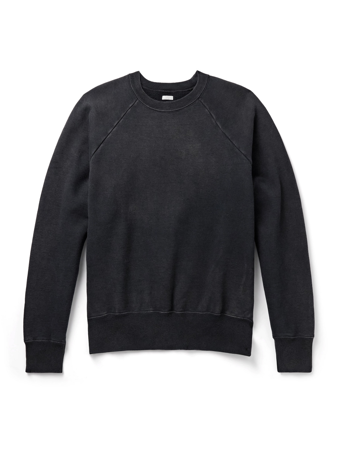 A.presse Vintage Cotton-jersey Sweatshirt In Black