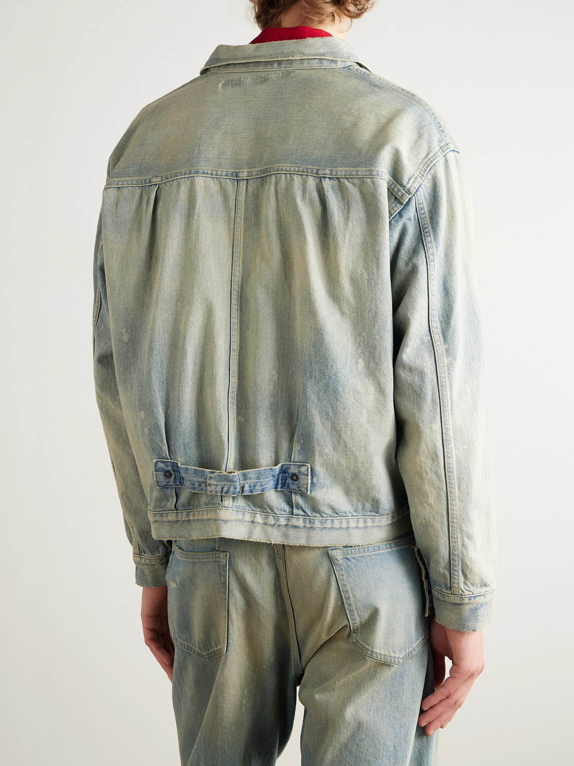 A.presse A. Presse 1st Type Denim Jacket In Blue