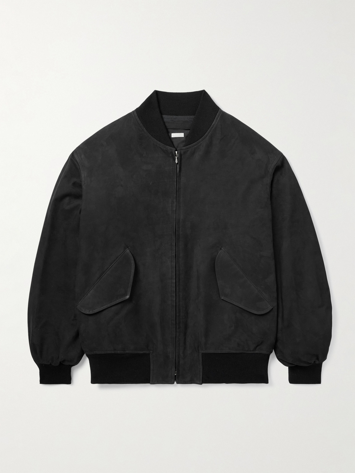A.PRESSE Nubuck Bomber Jacket - Men