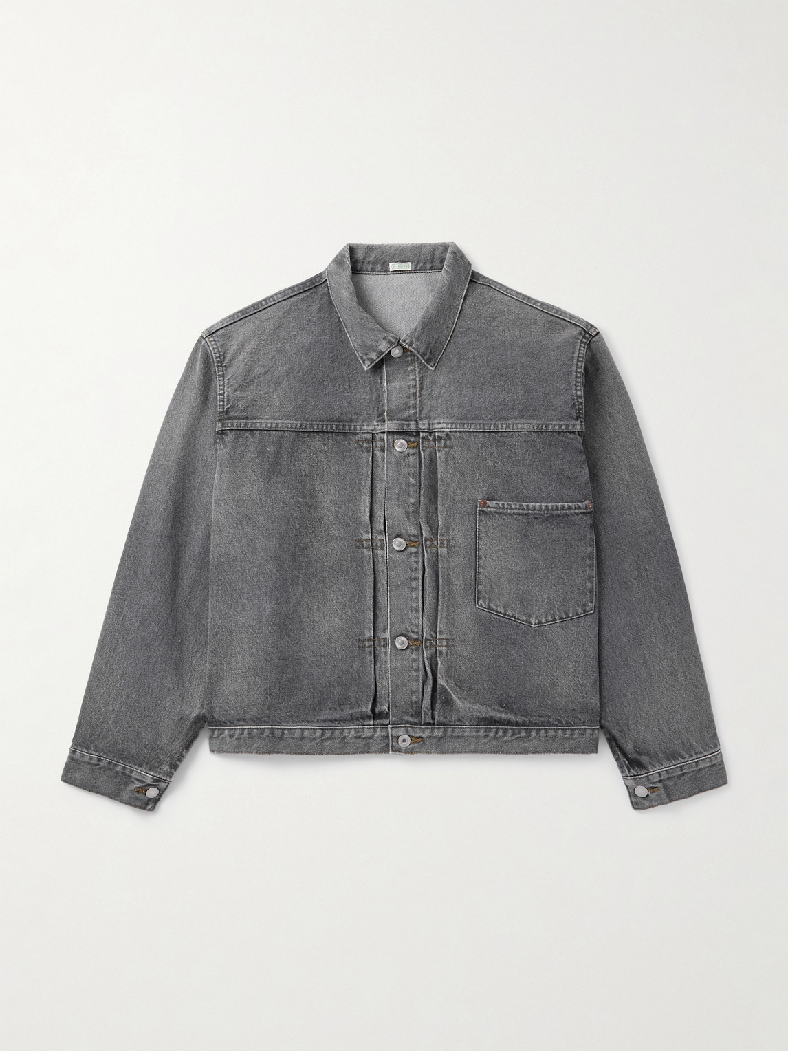 A.presse Denim Jacket In Gray