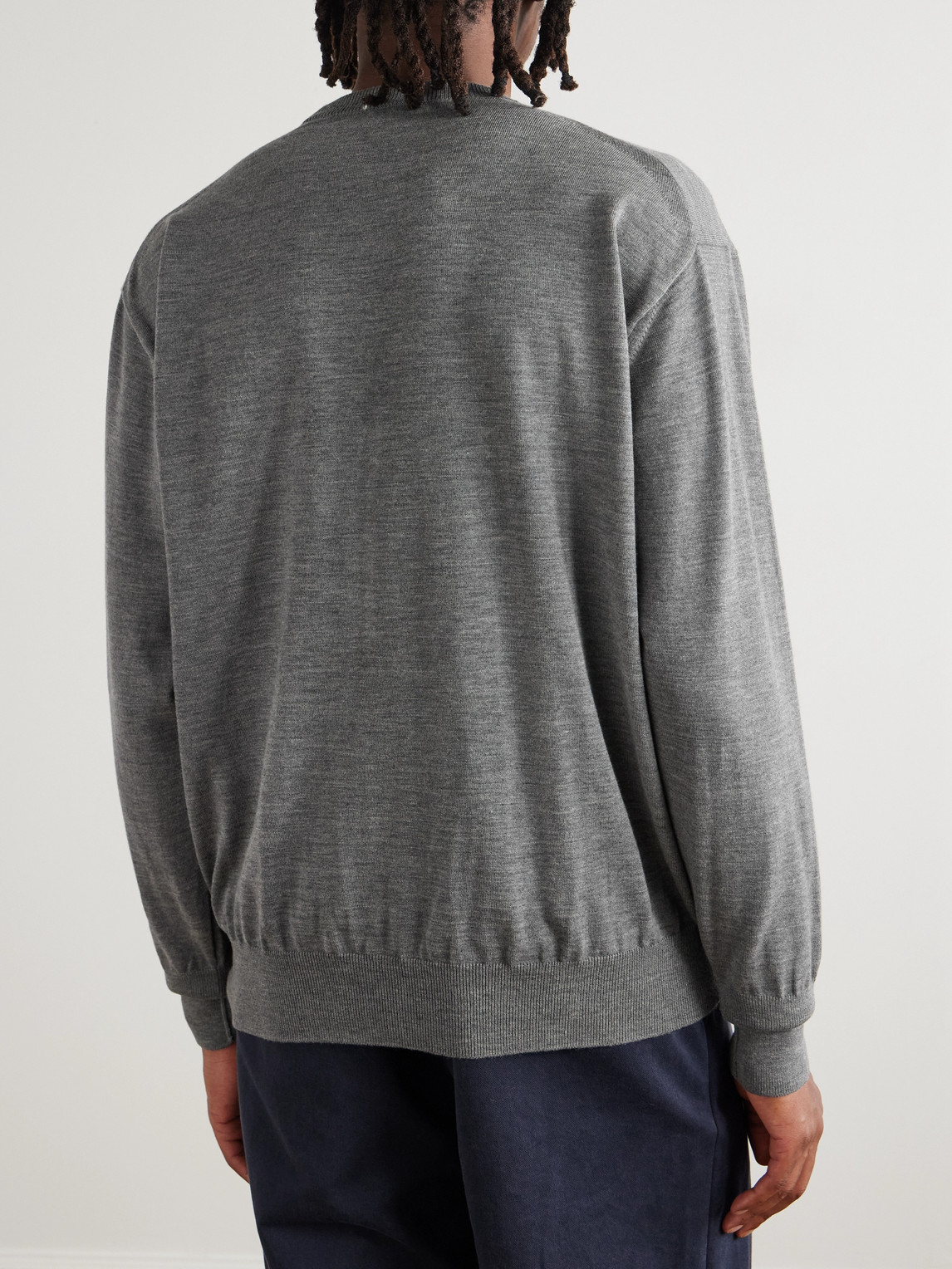 A.presse Wool Sweater In Gray