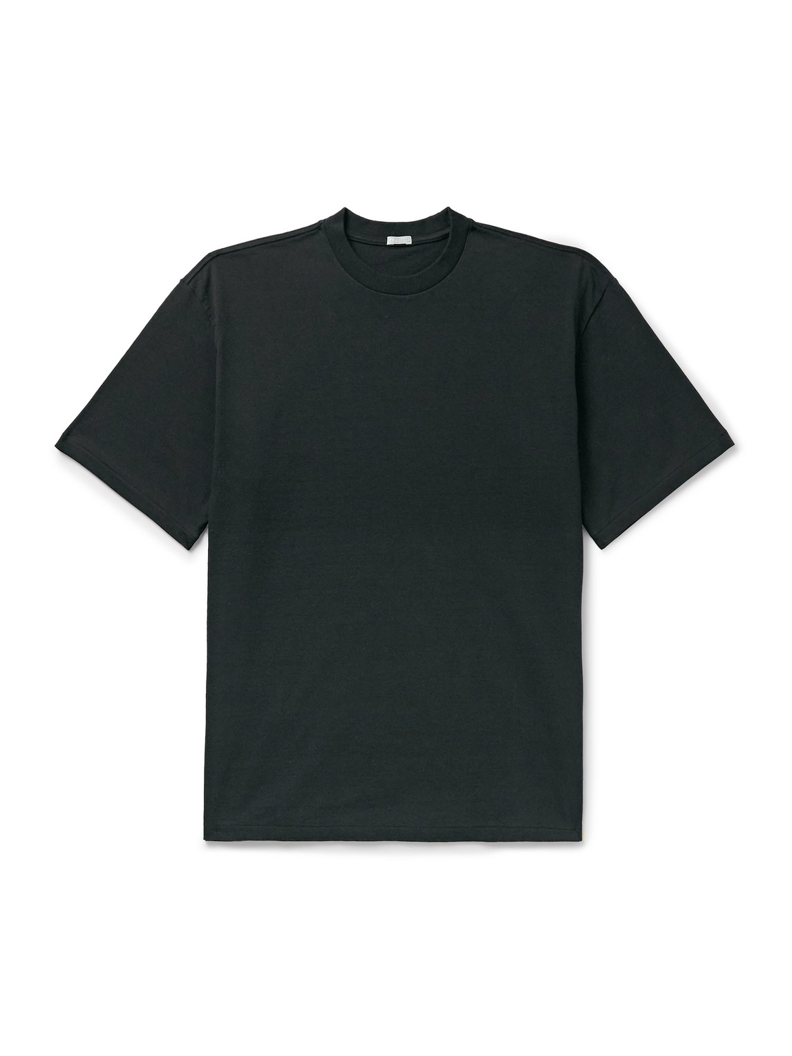 A.presse Heavy Weight Cotton-jersey T-shirt In Black