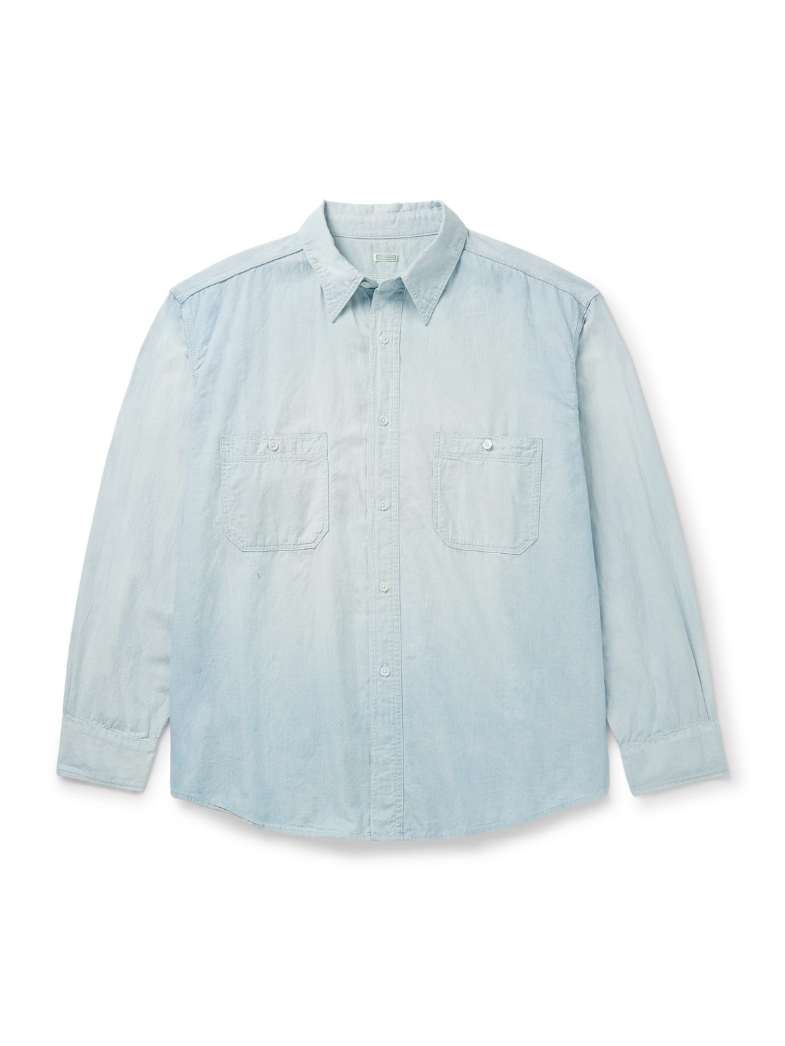 トップス A.PRESSE Vintage Chambray Shirt 1 A.PRESSE 