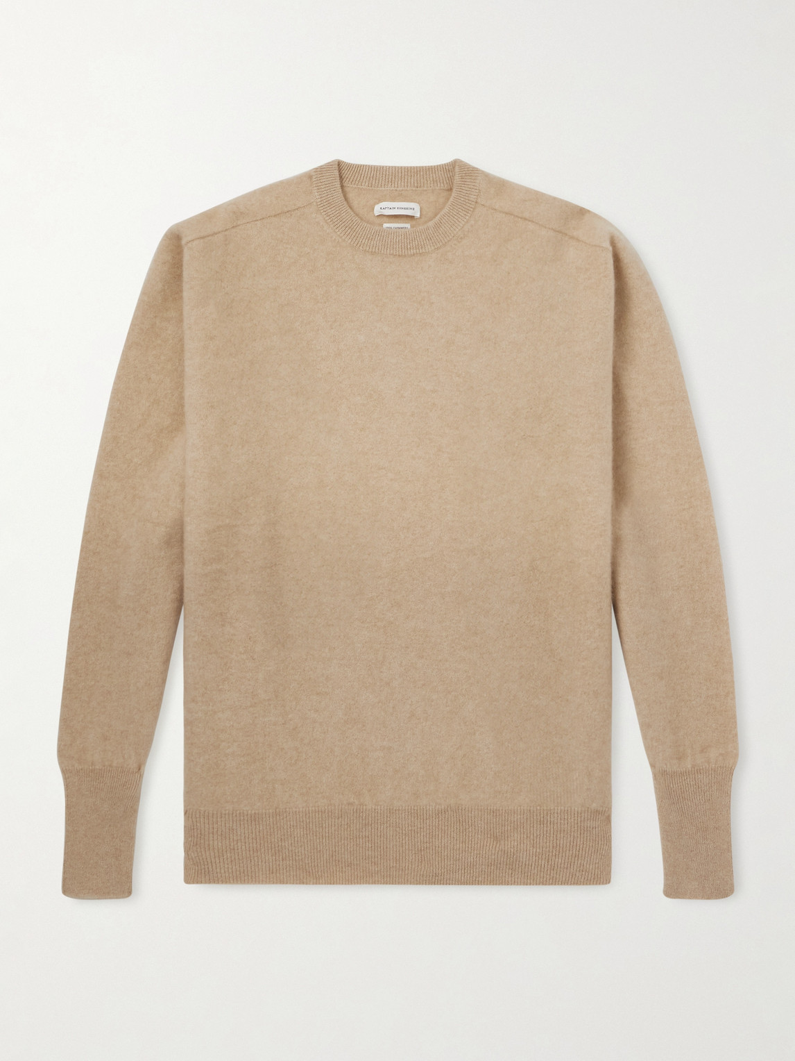Kaptain Sunshine - Suvin Cotton-Jersey Half-Zip Sweatshirt