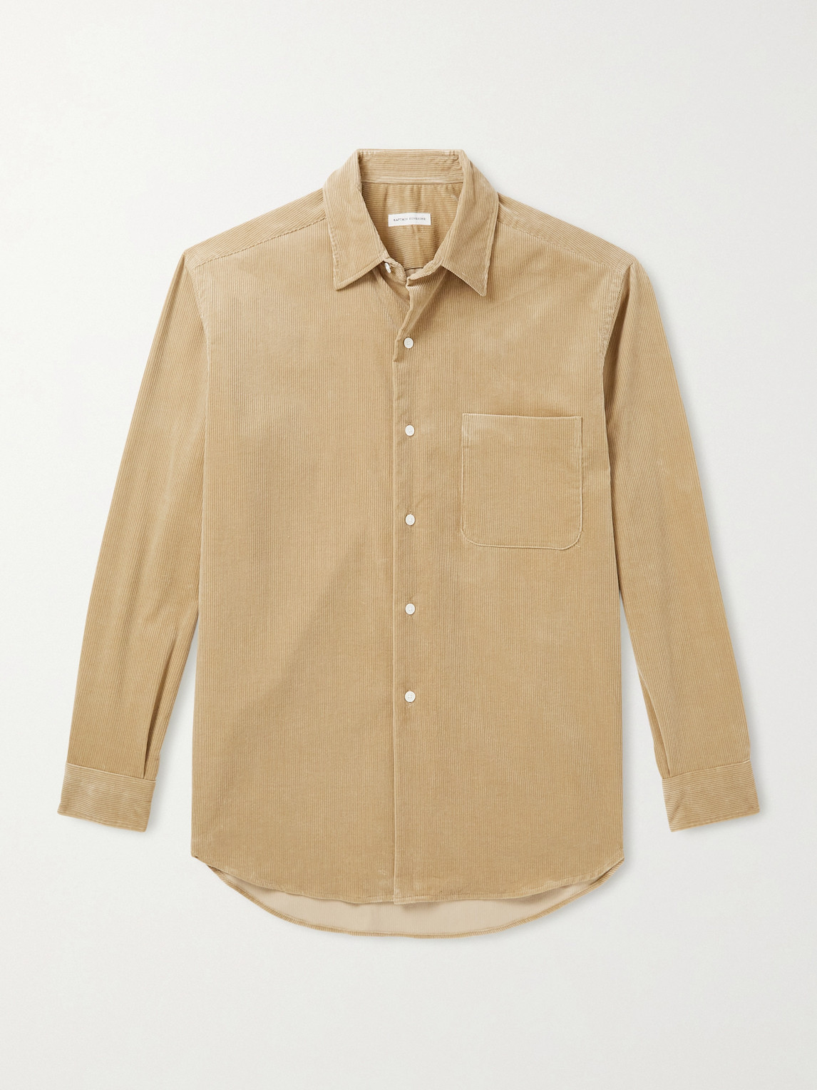 Kaptain Sunshine Suvin Cotton-Corduroy Shirt - Men