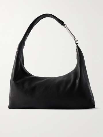 RICK OWENS Gemini Small Full-Grain Leather Tote Bag