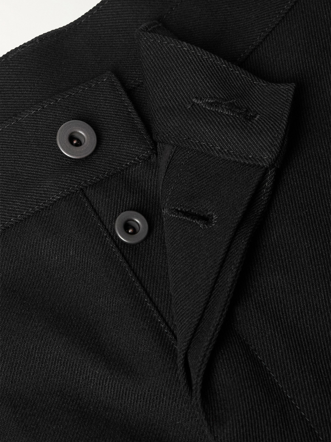 Rick Owens Strobe Convertible Wide-leg Zip-detailed Cotton-twill Trousers In Brown