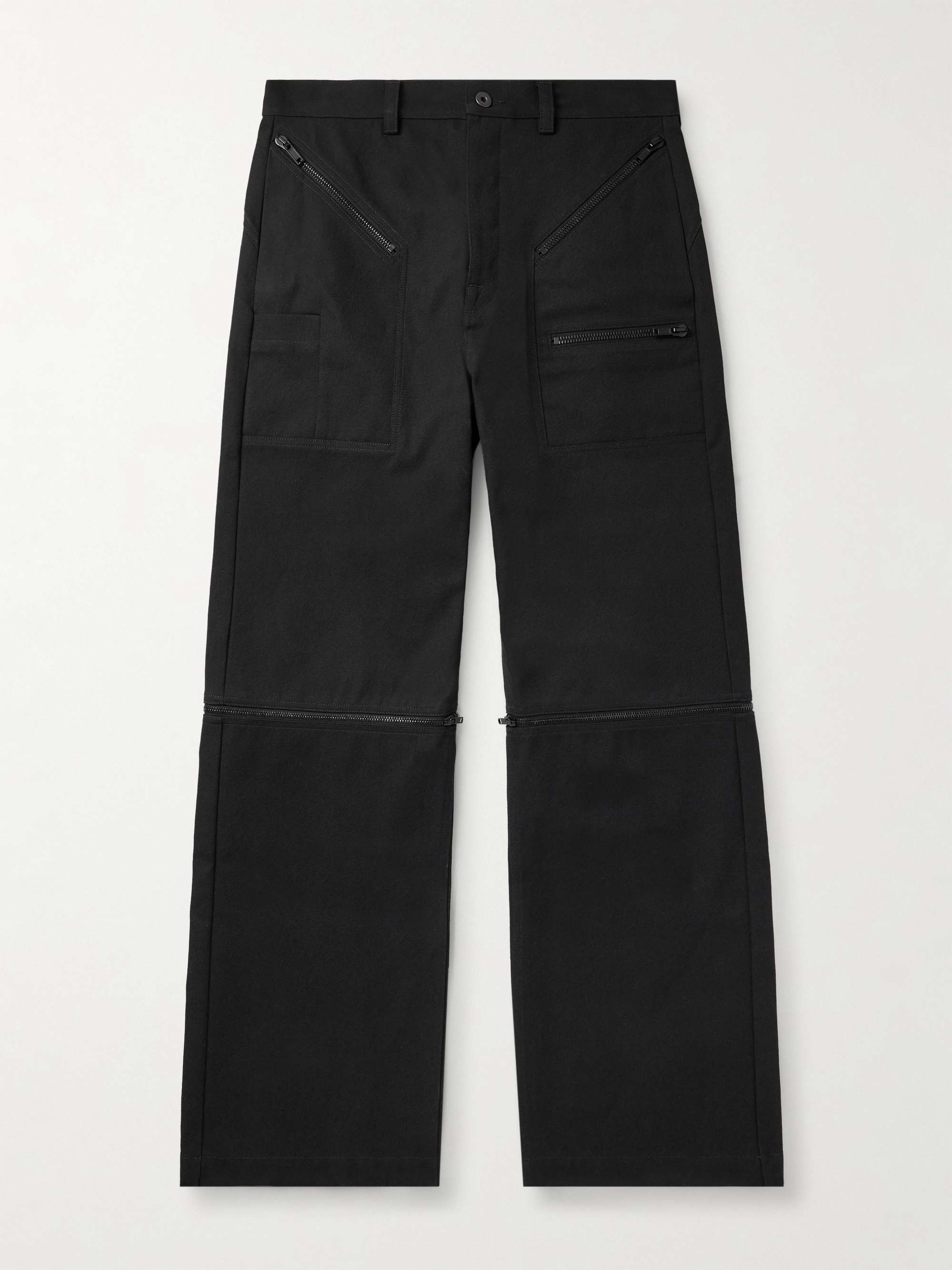 TOMさま専用① RICK OWENS コットンツイル コンバーチブル ワイドパンツ