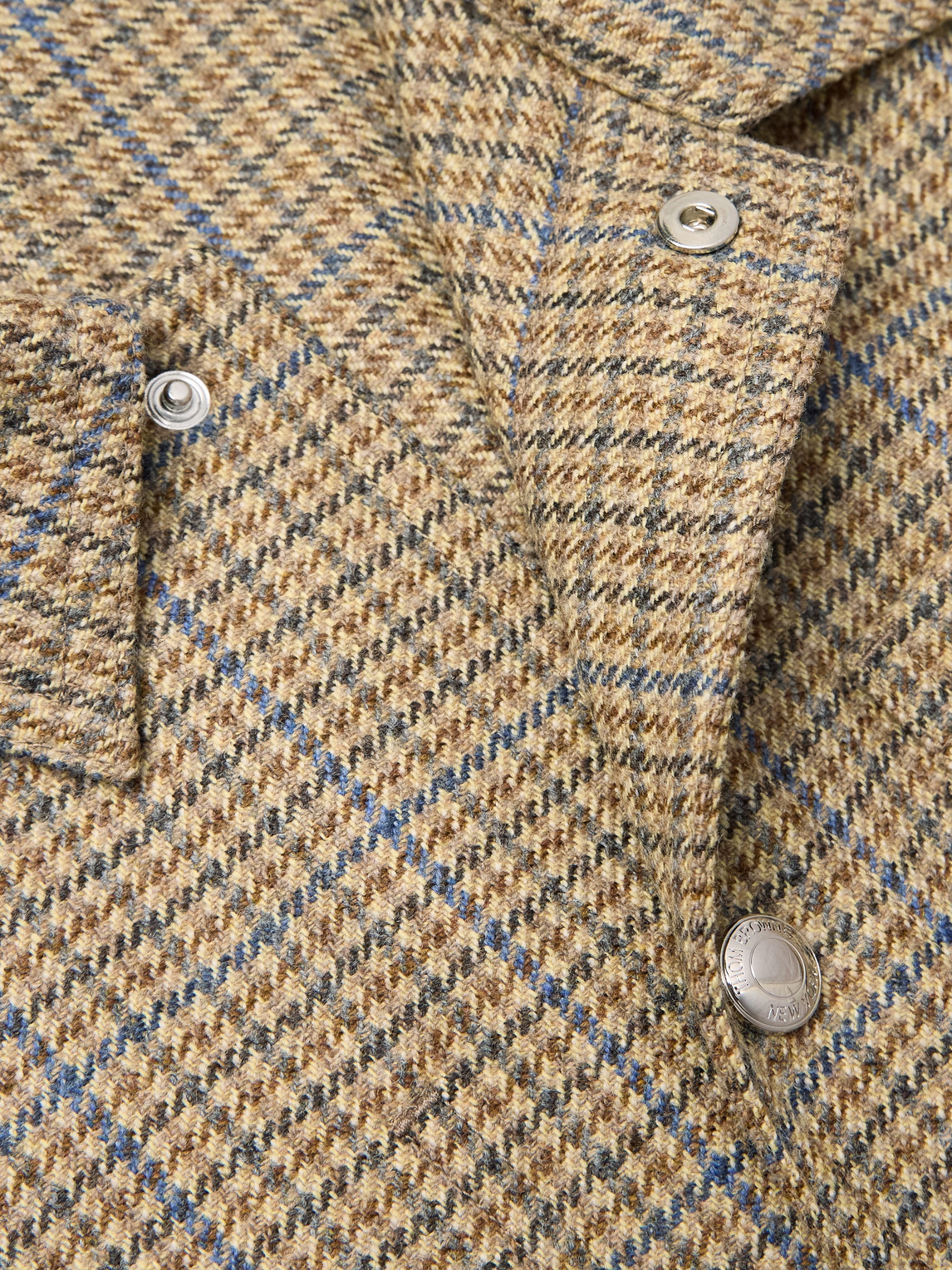 Thom Browne Brown Snap Utility Jacket In Brown