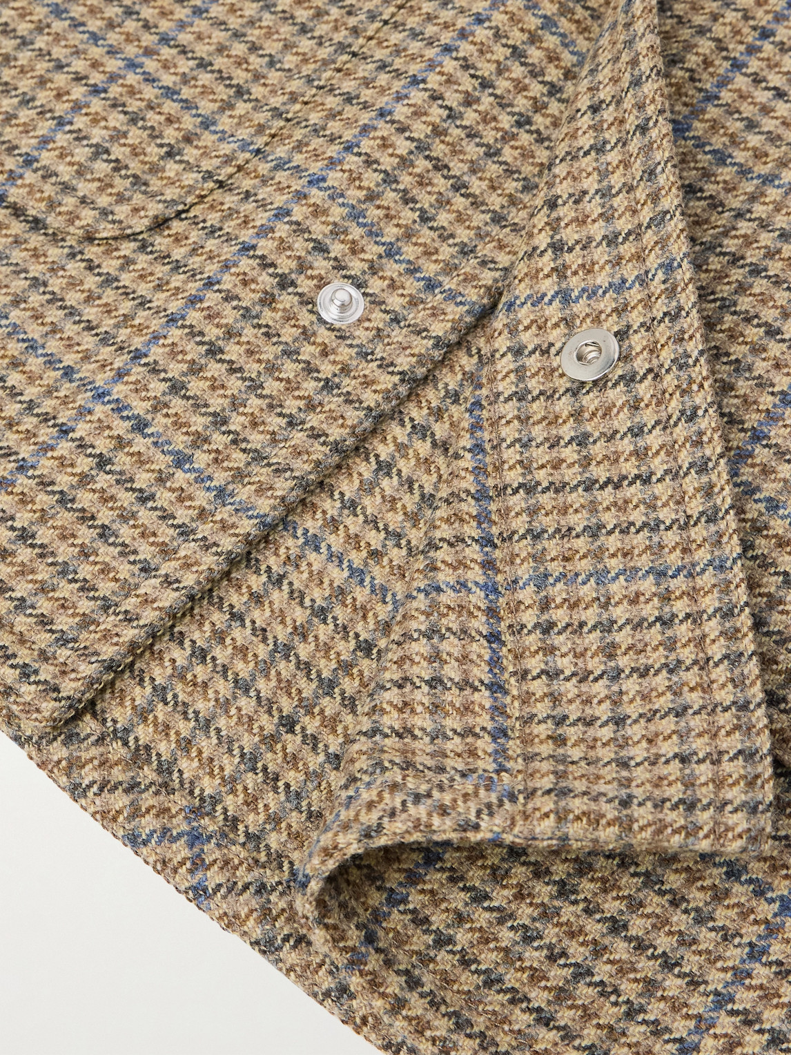 Thom Browne Brown Snap Utility Jacket In Brown