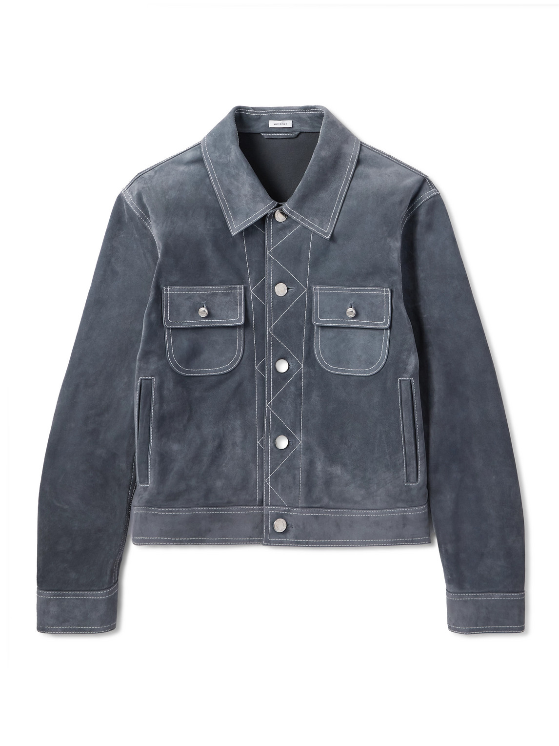 Cropped Suede Jacket