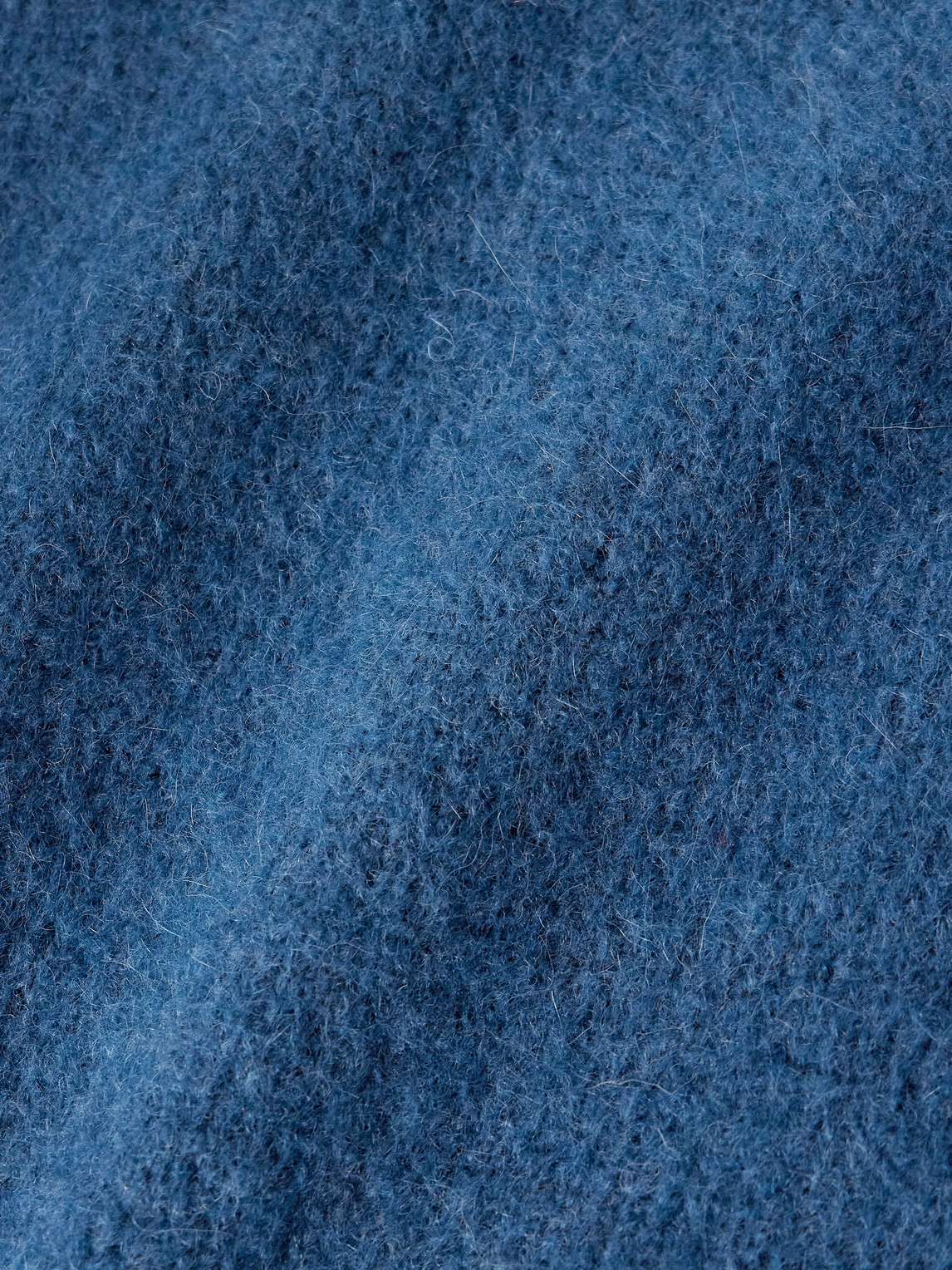 Apc Tyler Alpaca-blend Mock-neck Sweater In Blue
