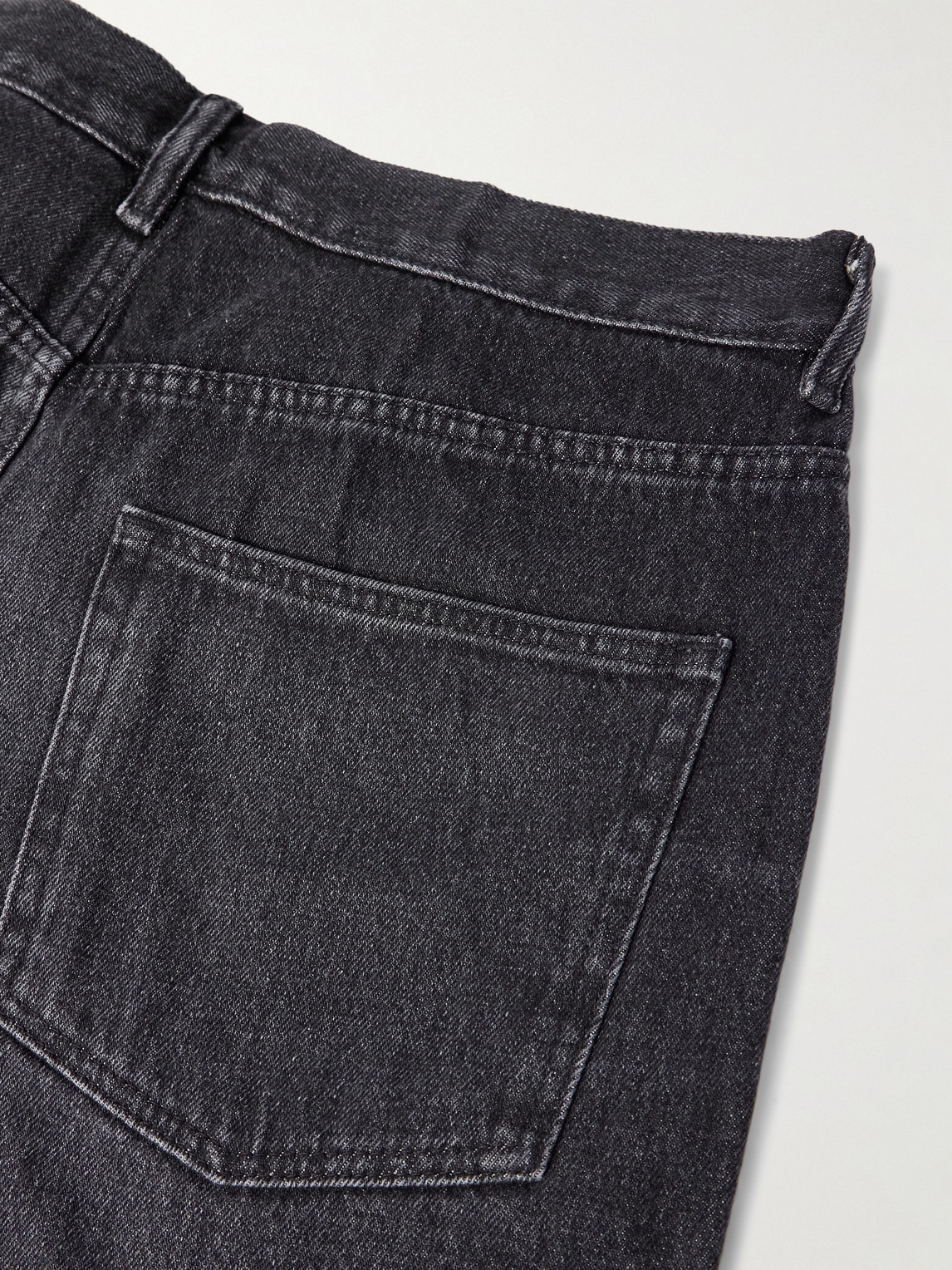 Apc Solal Straight Jeans In Black