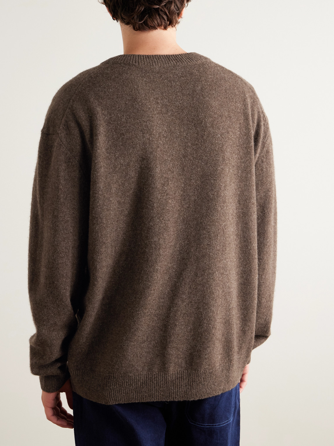 Apc Dany Wool Sweater In Brown