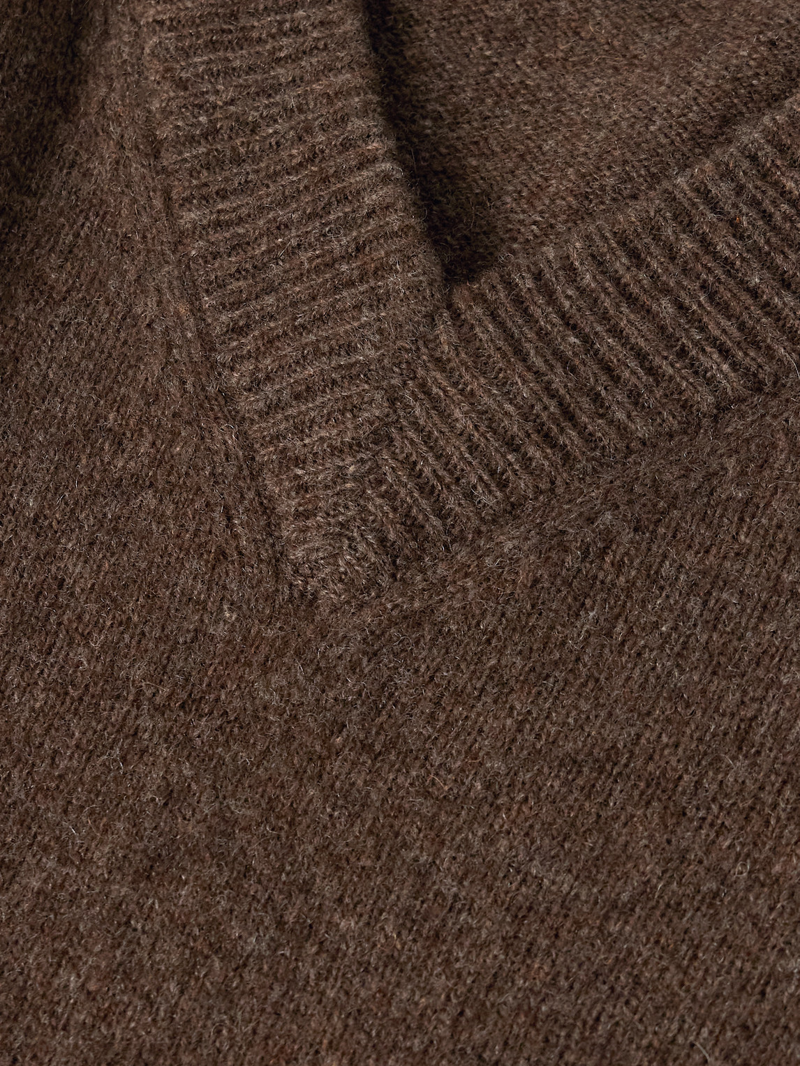 Apc Dany Wool Sweater In Brown