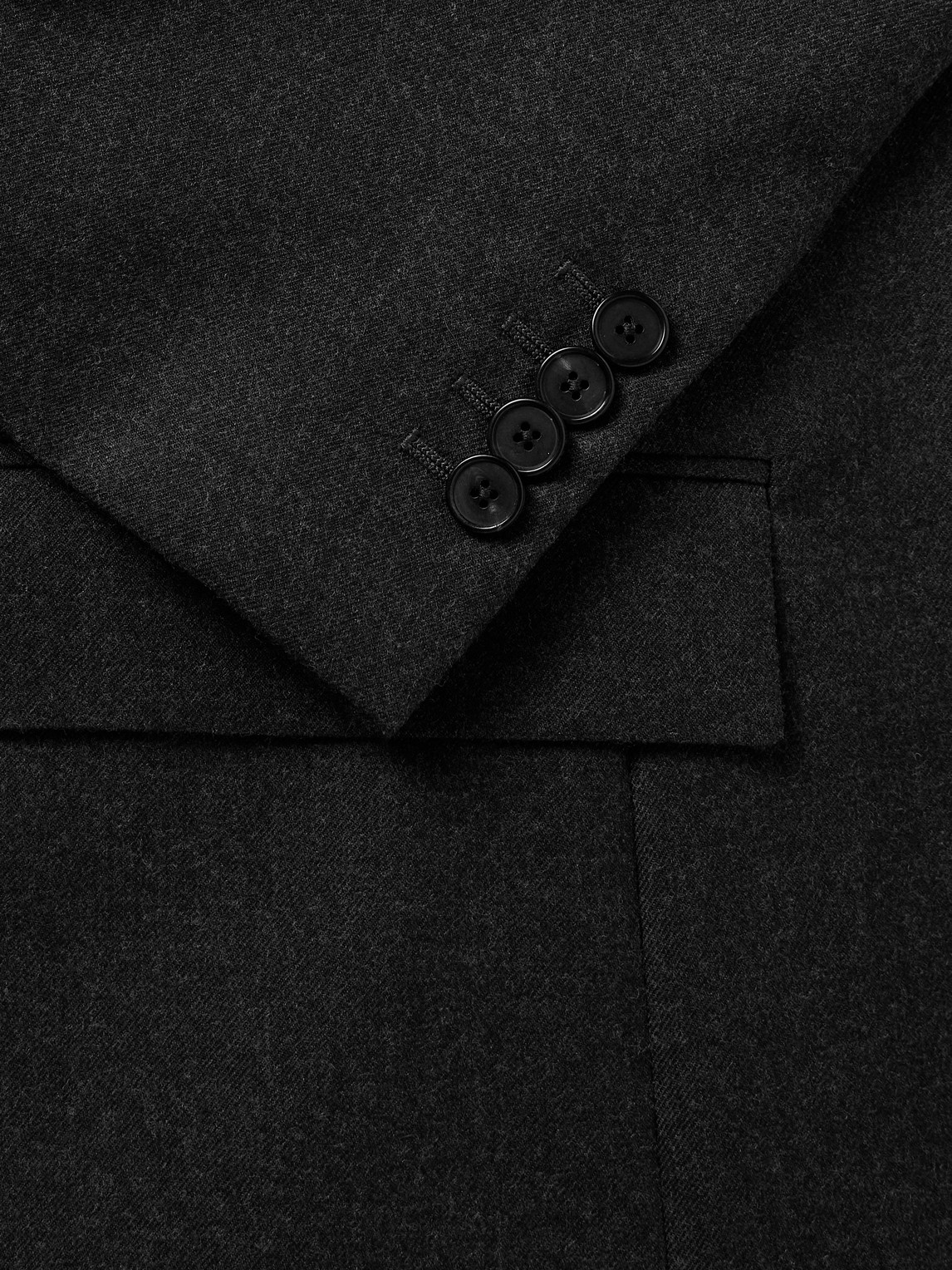 Givenchy Wool-twill Blazer In Gray