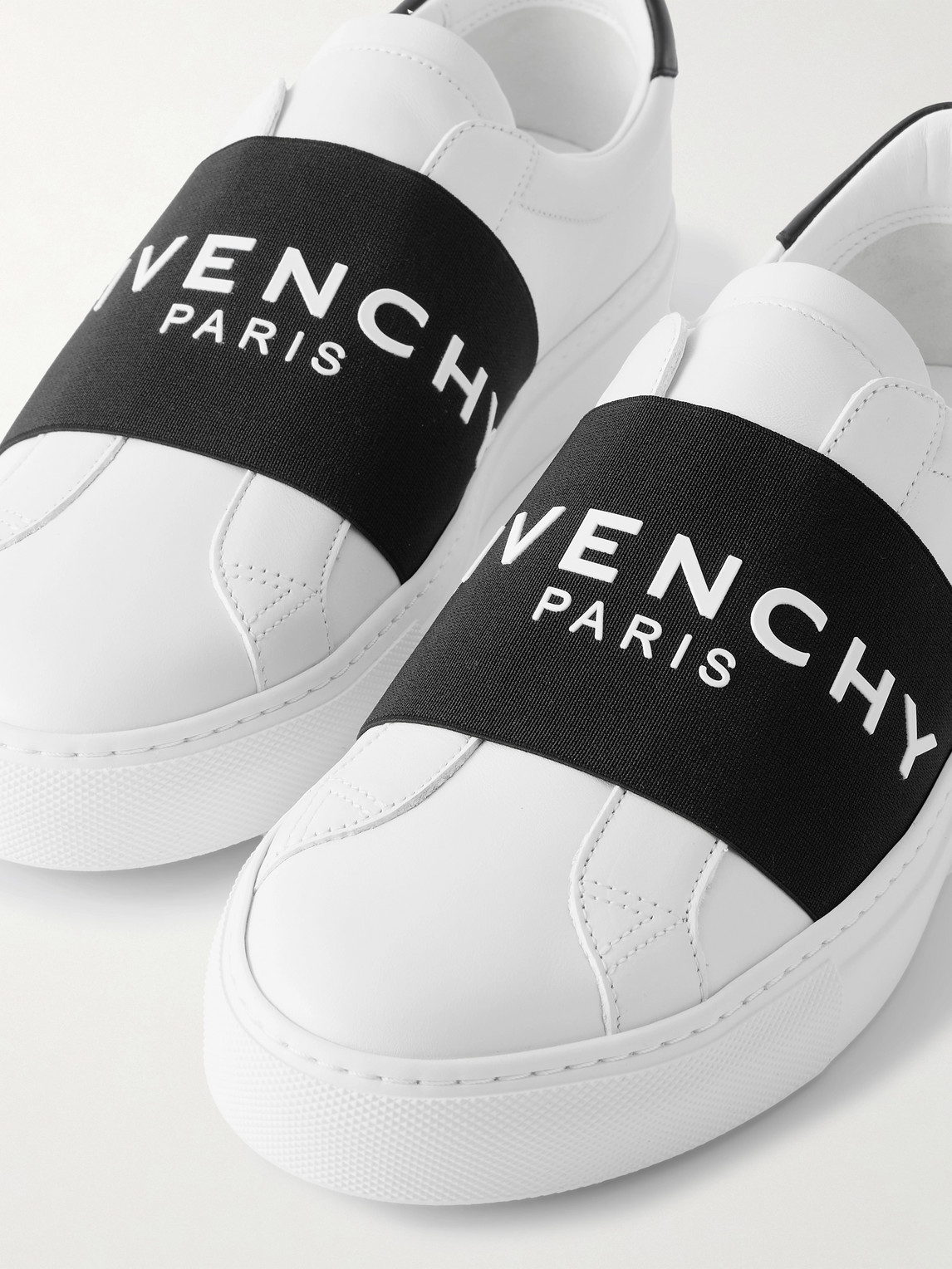 Givenchy Urban Street Sneakers In Leather With Elastic Band